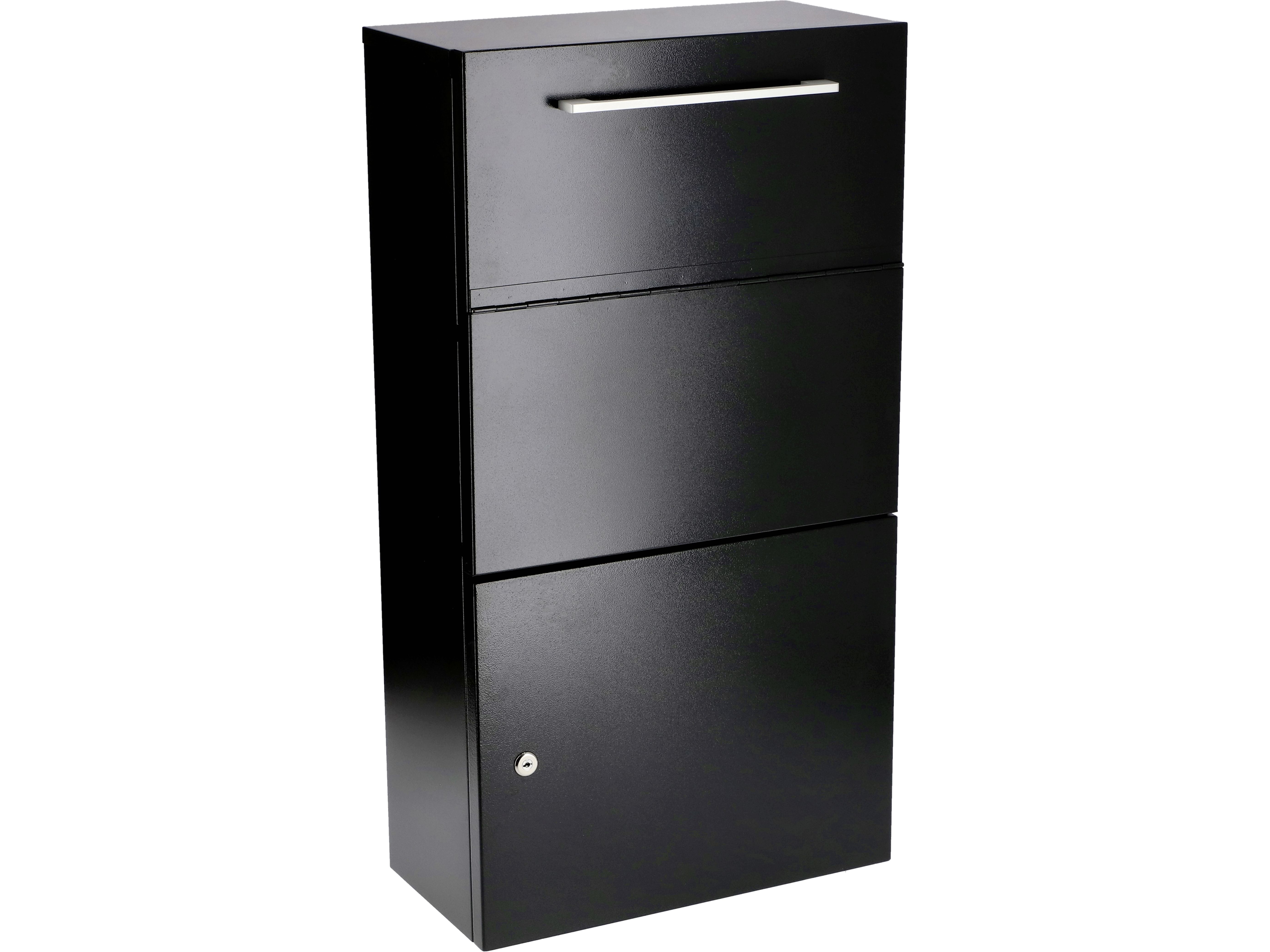Haussmann Paketbox Paketbriefkasten 400 Protect 30 l 440 x 220 mm anthrazit