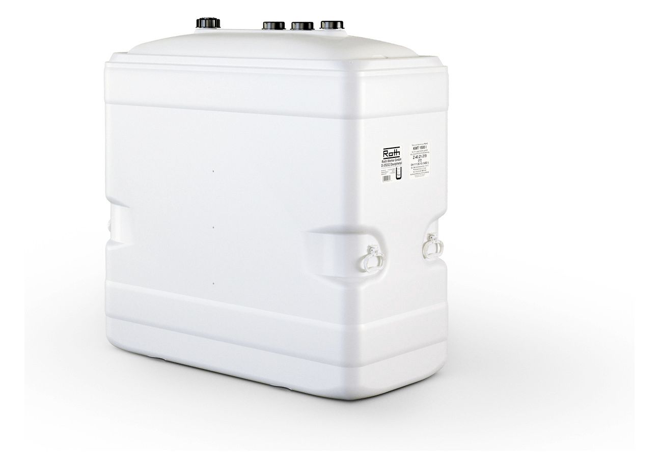 Roth KWT TANK 1500 l Dieseltank, Heizöltank, Adblue-Tank, Doppelwandig 1115006504