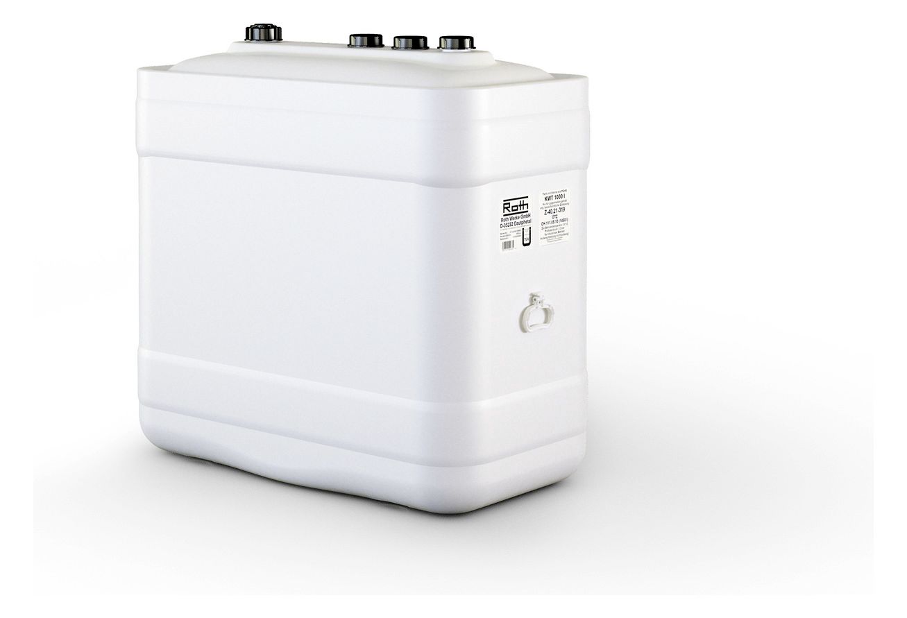 Roth KWT TANK 1000 l L-R Dieseltank, Heizöltank, Adblue-Tank, Doppelwandig 1115009703