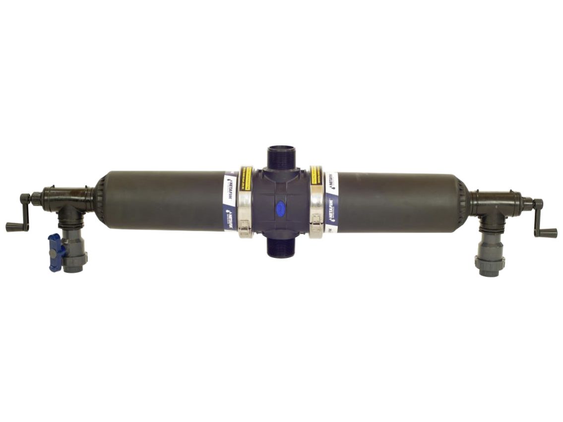 NETAFIM Siebfilter "ScreenGuard" doppelt halbautomatisch, 3" AG, 50 m³/h, für Bewässerungssystem, 71970-000631