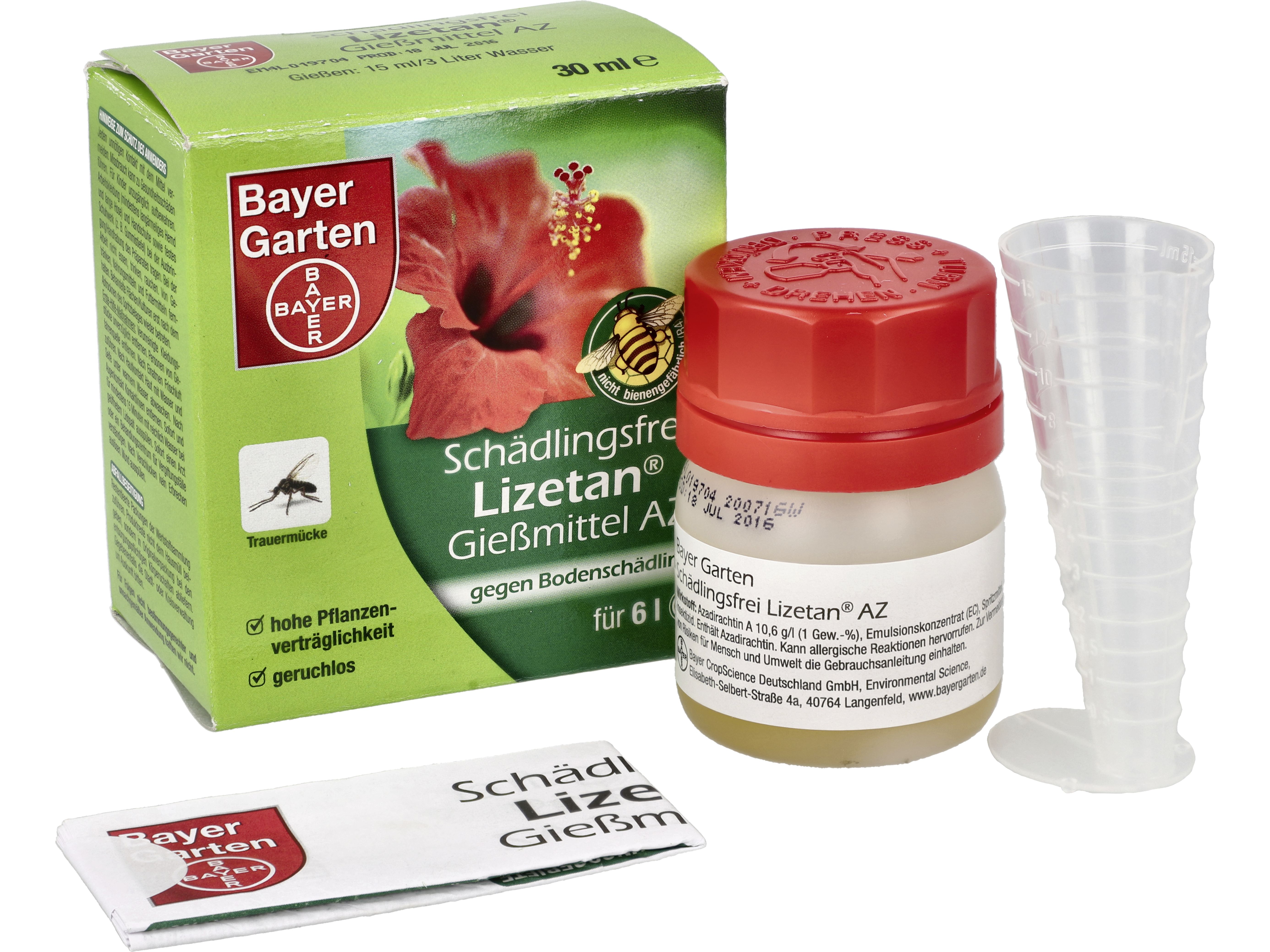 Protect Garden Lizetan AZ Schädlingsfrei Gießmittel 30 ml Flasche 6 l