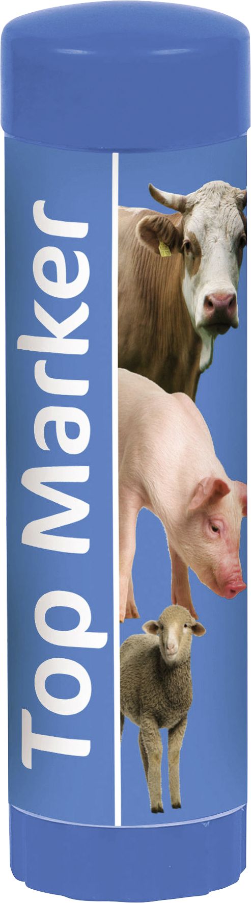 TopMarker Viehzeichenstift blau, für die schnelle Markierung von Schweinen, Schafen und Rindern etc., 20620