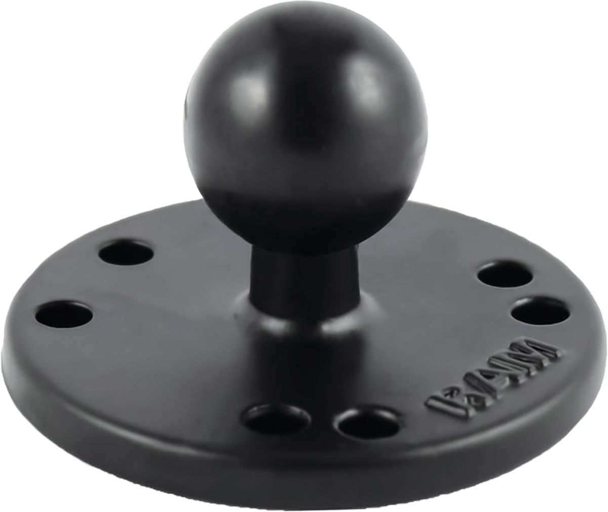 RAM MOUNTS Basisplatte "Round" mit B-Kugel 25,4 mm/1" Schraubmontage, rund, RAM-B-202U