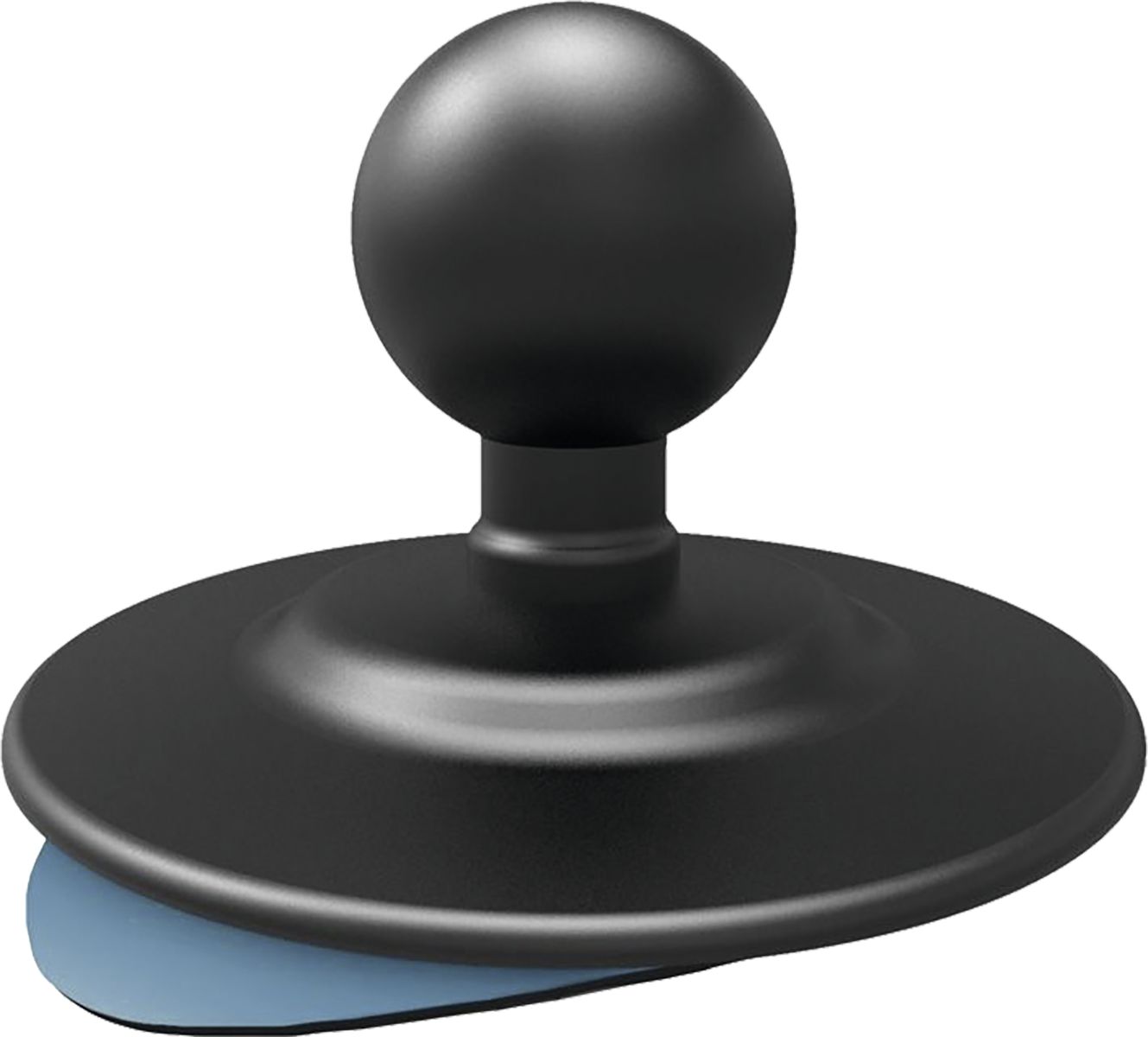 RAM MOUNTS Klebesockel mit B-Kugel 25,4 mm/1", rund Ø 63,5 mm, RAP-B-378U