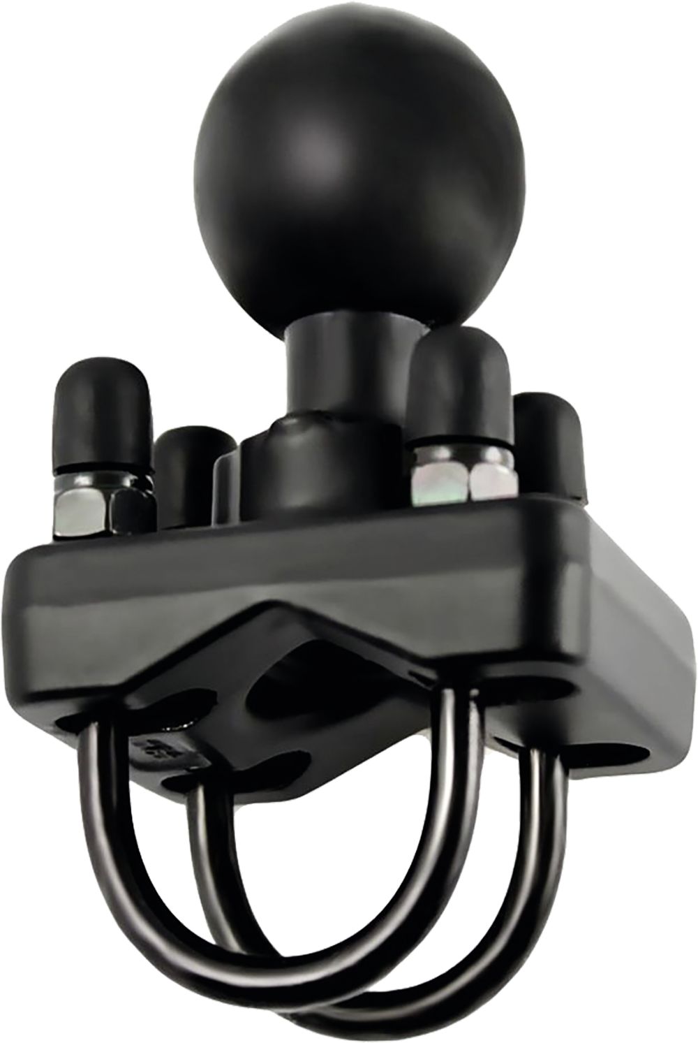RAM MOUNTS Bügelschelle mit C-Kugel 38,1 mm/1,5" Spannbereich 25,4 – 31,75 mm, Doppelbügel Edelstahl, RAM-235U