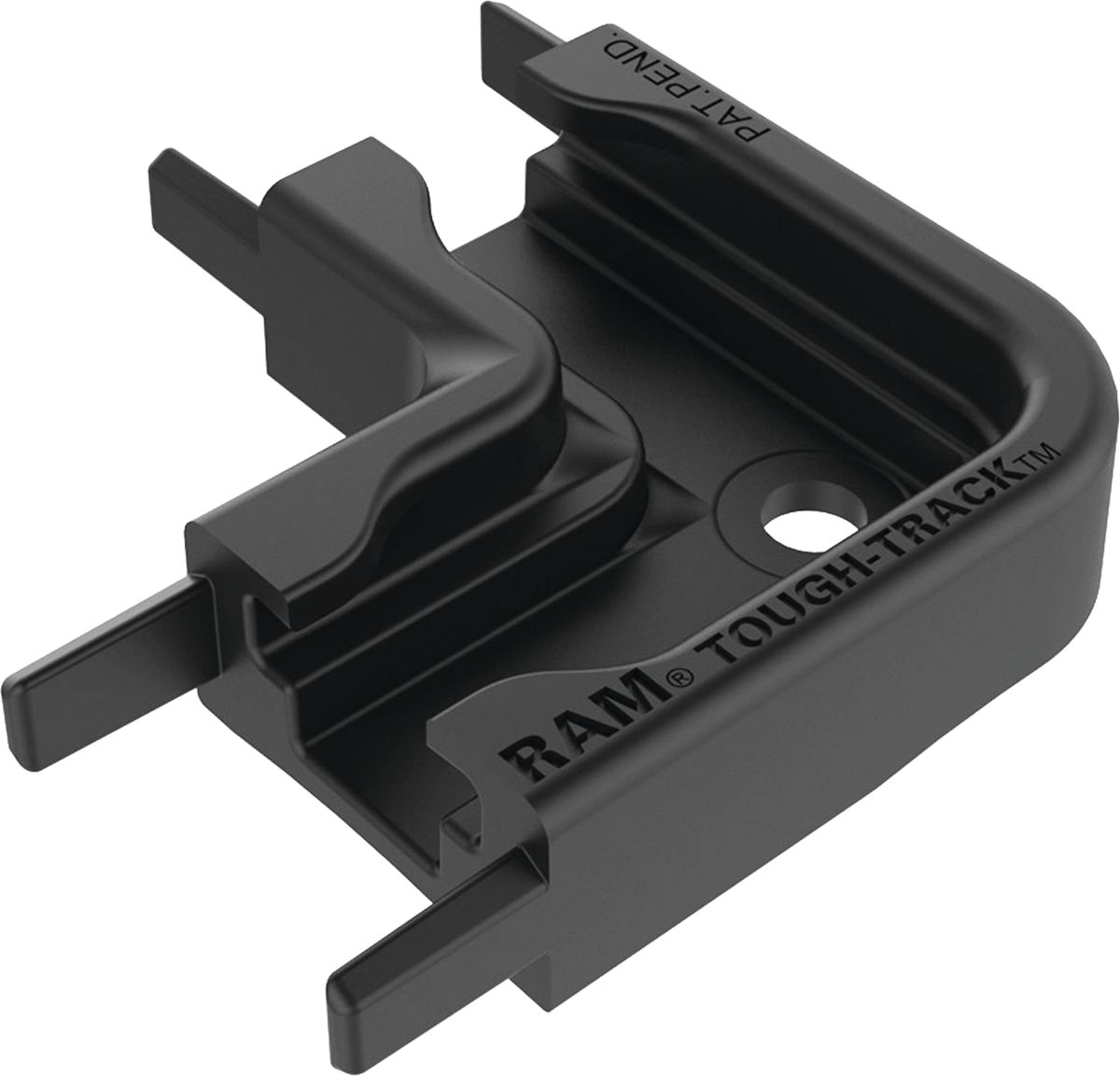 RAM MOUNTS Schienenverbinder "Tough-Track " gebogen 90 °, für Tough-Track -Schienen aus Aluminium, Kunststoff (hochfest)