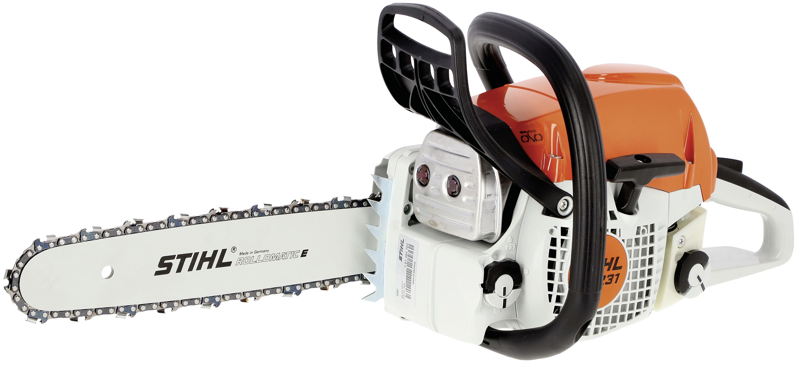 STIHL Benzin-Kettensäge "MS 231" 2,0 kW (2,7 PS) Schienenlänge 35 cm, ohne Service-Kit, mit 1 Kette, 1143 200 0217