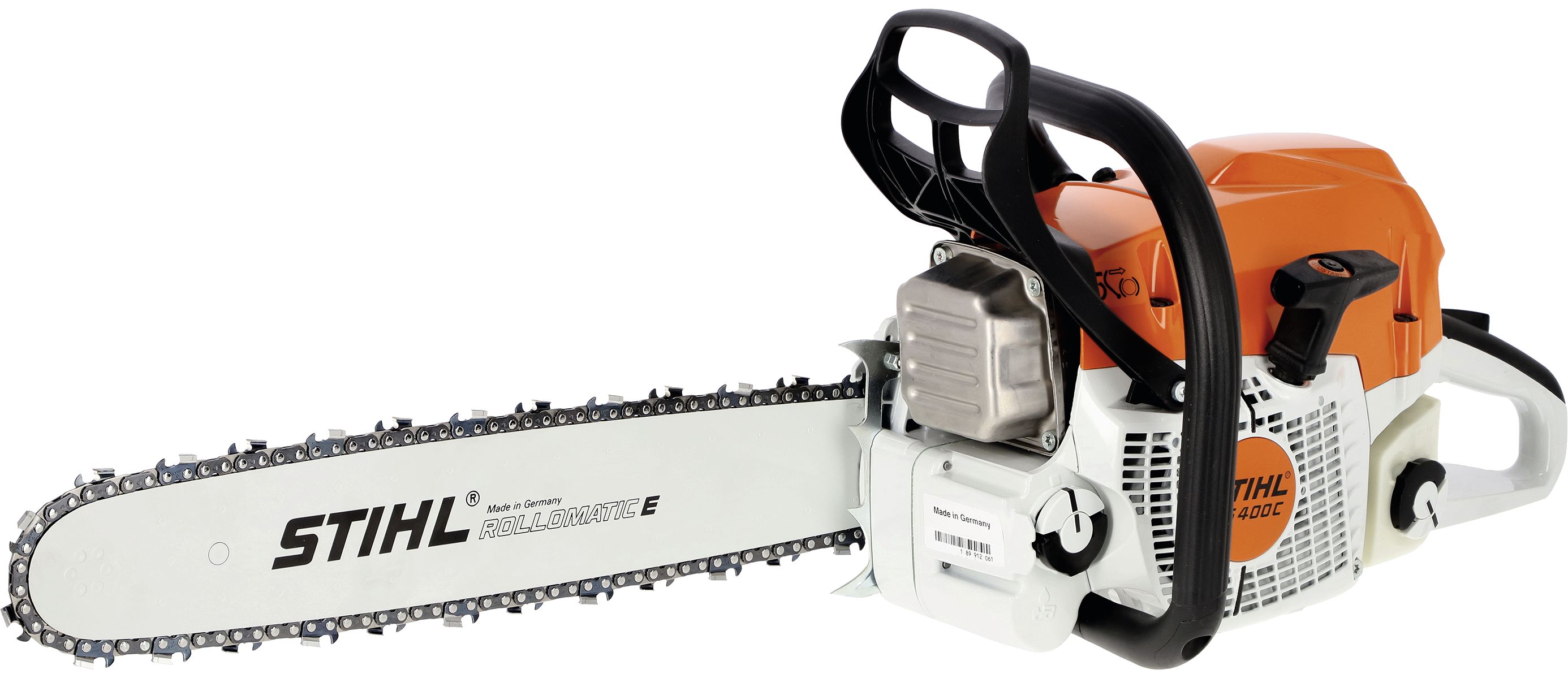 STIHL Benzin-Kettensäge "MS 400 C-M" 4,0 kW (5,4 PS) Schienenlänge 45 cm, mit 1 Kette, 1140 200 0521