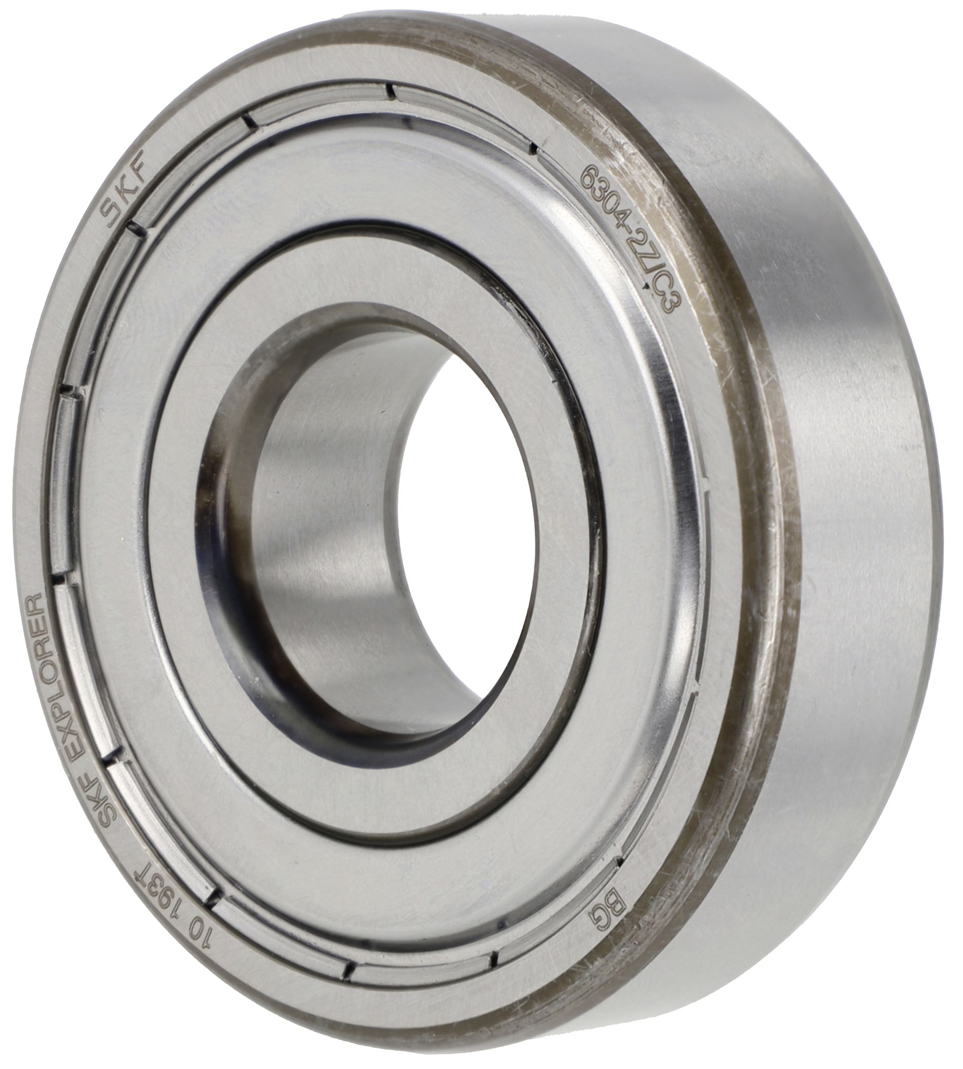 SKF Rillenkugellager 30 x 62 x 16 mm 6206 2ZC3 mit beidseitiger Z-Abdichtung und erhöhter Lagerluft C3