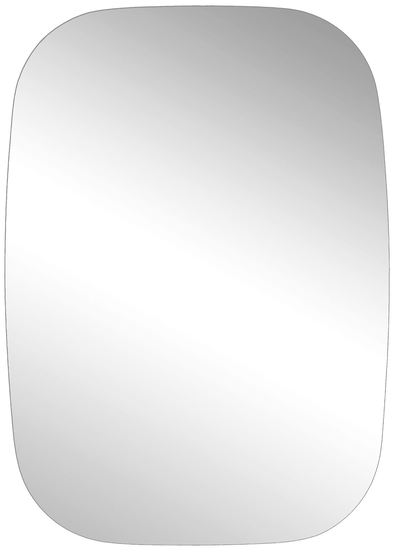 Massey Ferguson Spiegelglas links/rechts, für Traktor MF 5000, 6000, 7000, 8000, 3907104M1