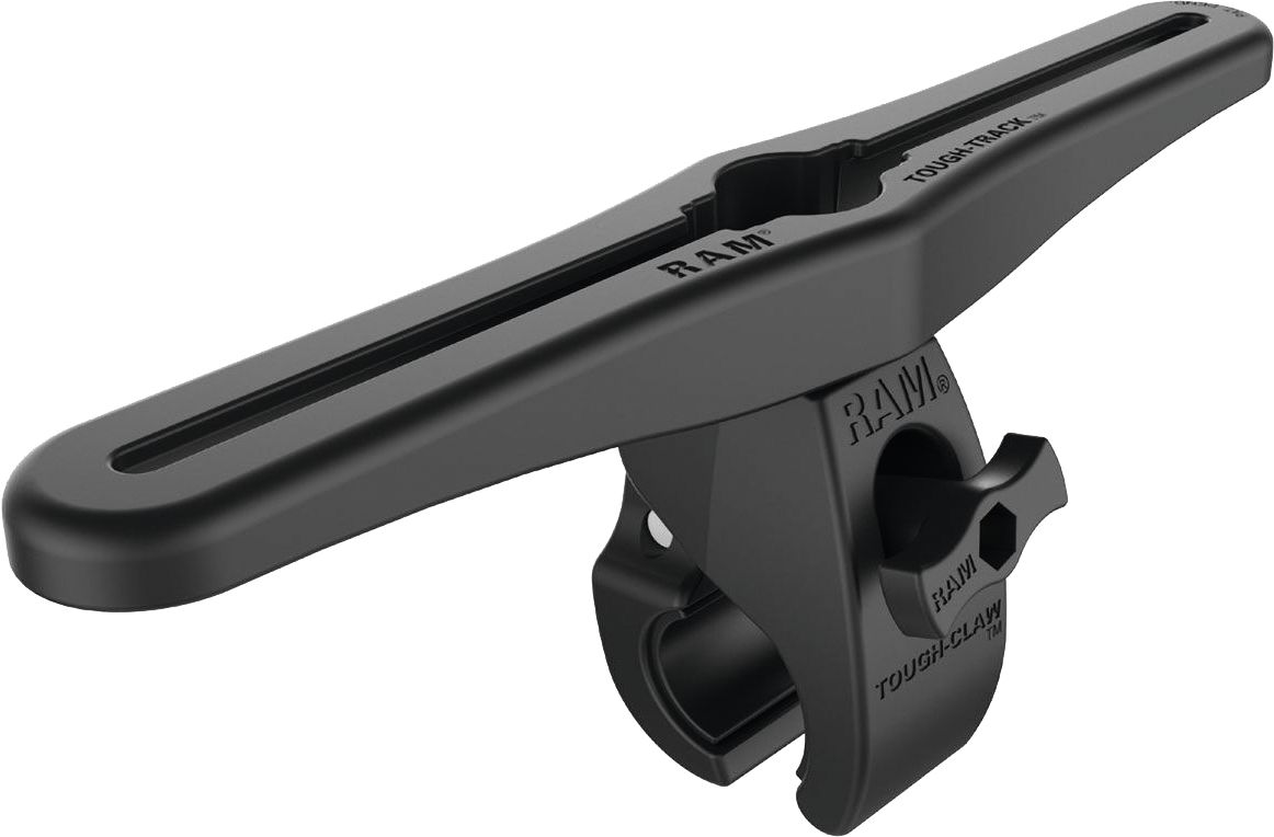RAM MOUNTS Schiene "Tough-Track " mittel 304,8/273,1 mm, mit Klemmbasis Tough-Claw , Klemmbereich 25,4 mm, RAP-404-TRACKU