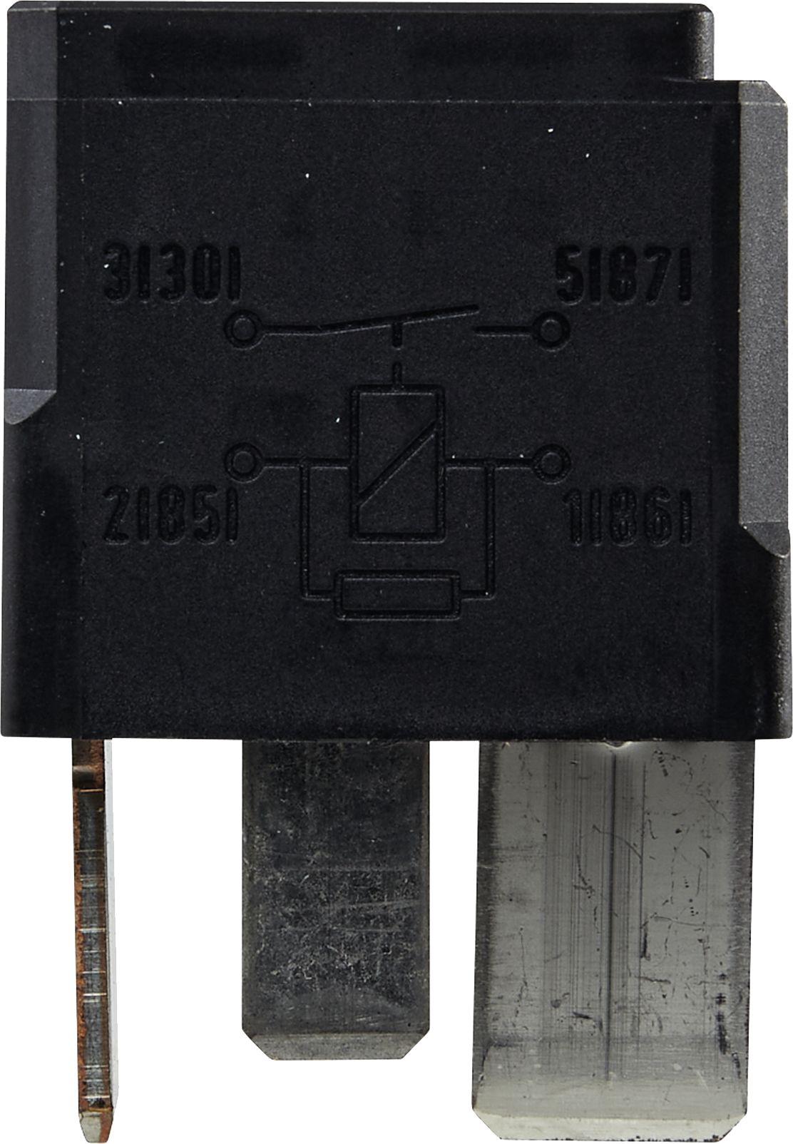 Hella Relais 12 V, Hochleistungs-Schließer, ohne Halter, 4-polig, Flachsteckanschluss, 4RA 007 793-031