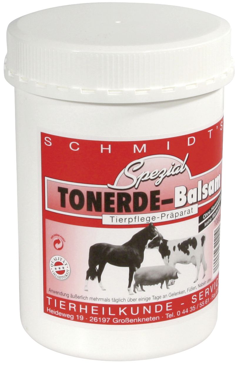 SCHMIDT`S Euterpflegemittel "Spezial-Tonerde-Balsam" 1 kg, 1558