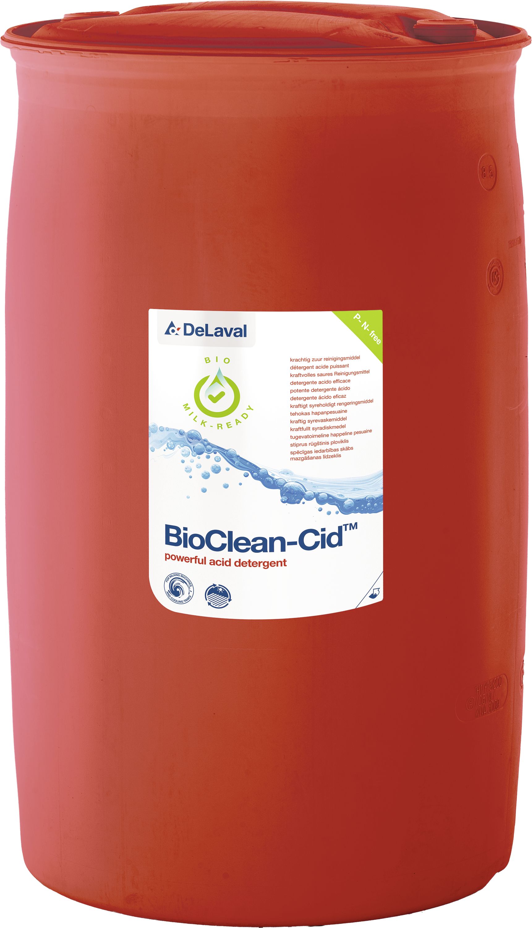 DeLaval Melkmaschinenreiniger "BioClean Cid " 200 l sauer, flüssig, chlorfrei, 741007377