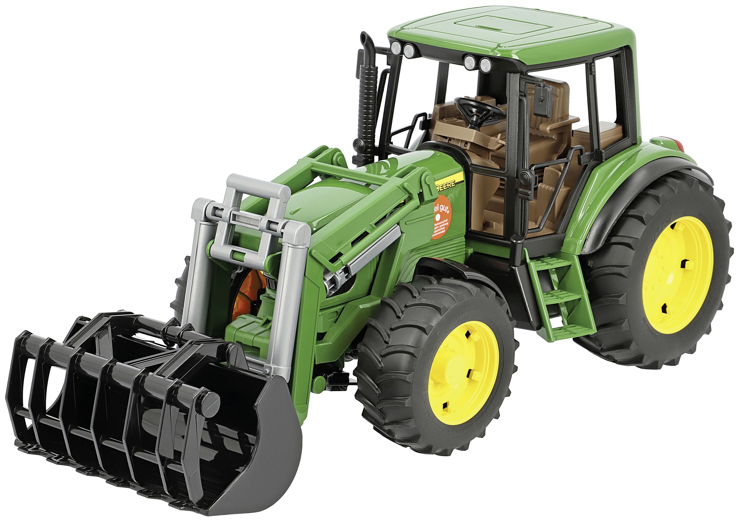 Bruder Modell "John Deere Traktor 6920" mit Frontlader 1:16, 02052