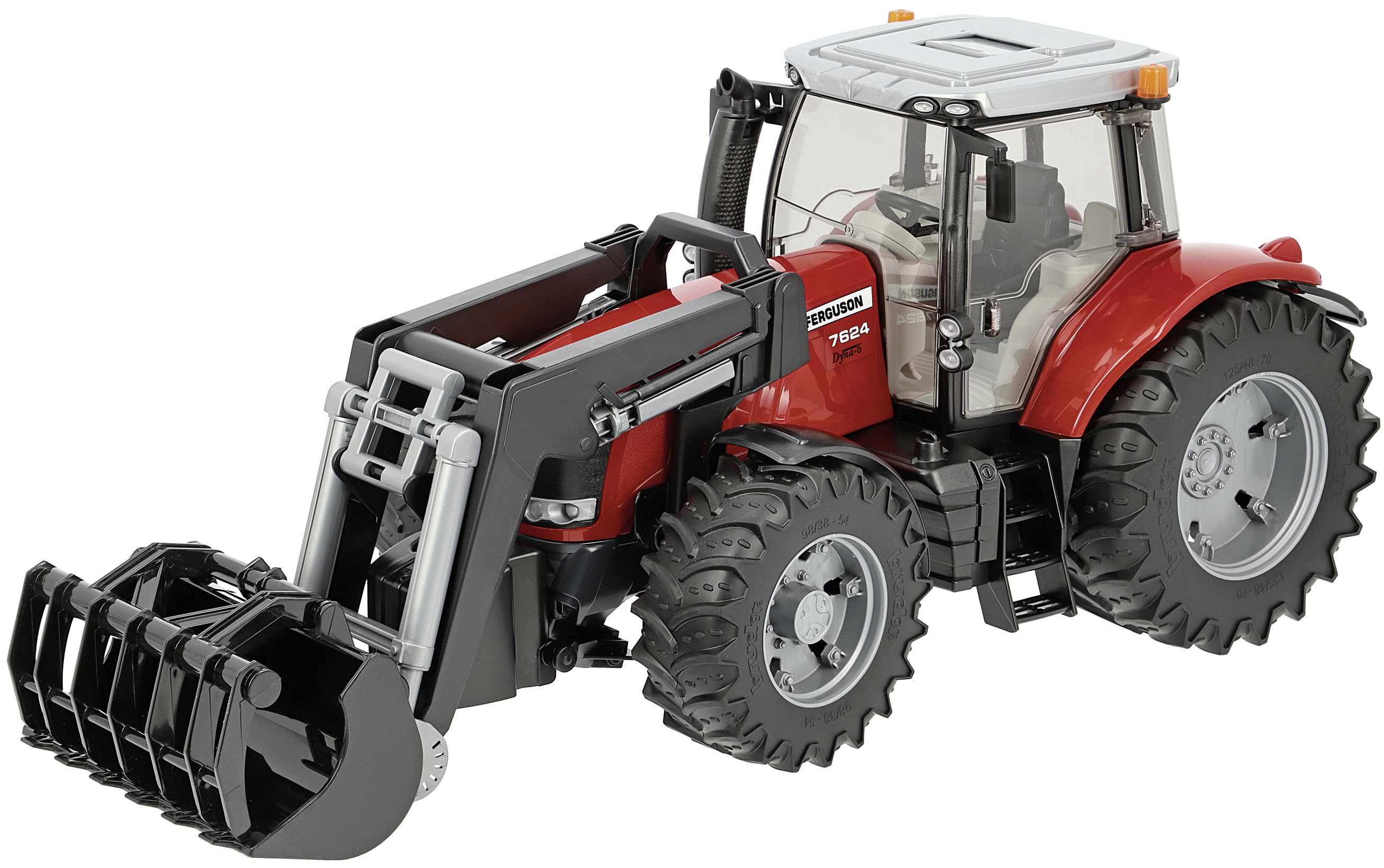 Bruder Modell "Massey Ferguson Traktor 7600" mit Frontlader 1:16, 03047