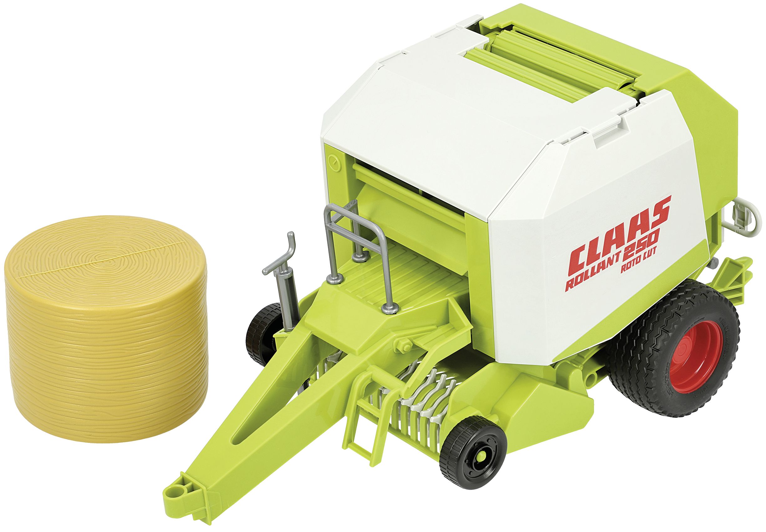 Bruder Modell "Claas Rundballenpresse Rollant 250" mit Rundballen 1:16, 02121