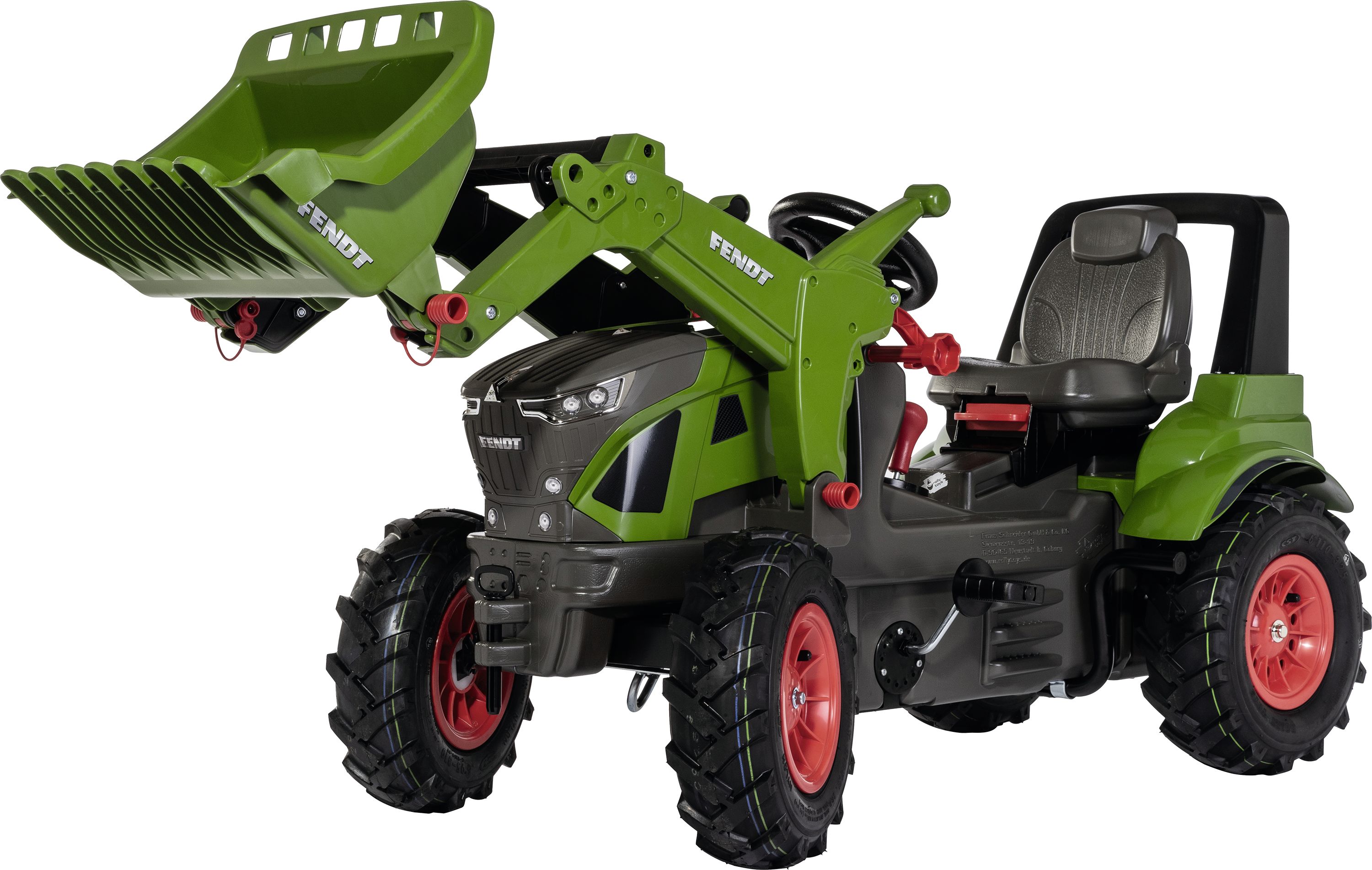Fendt Trettraktor "942 Vario" mit Frontlader, Schaltung, Handbremse und Luftbereifung, X991022010000