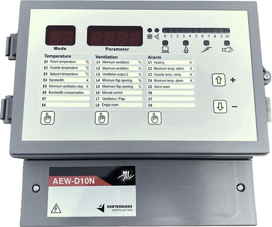 Klimaregelgerät "AEW 10N" digital bis 10 A