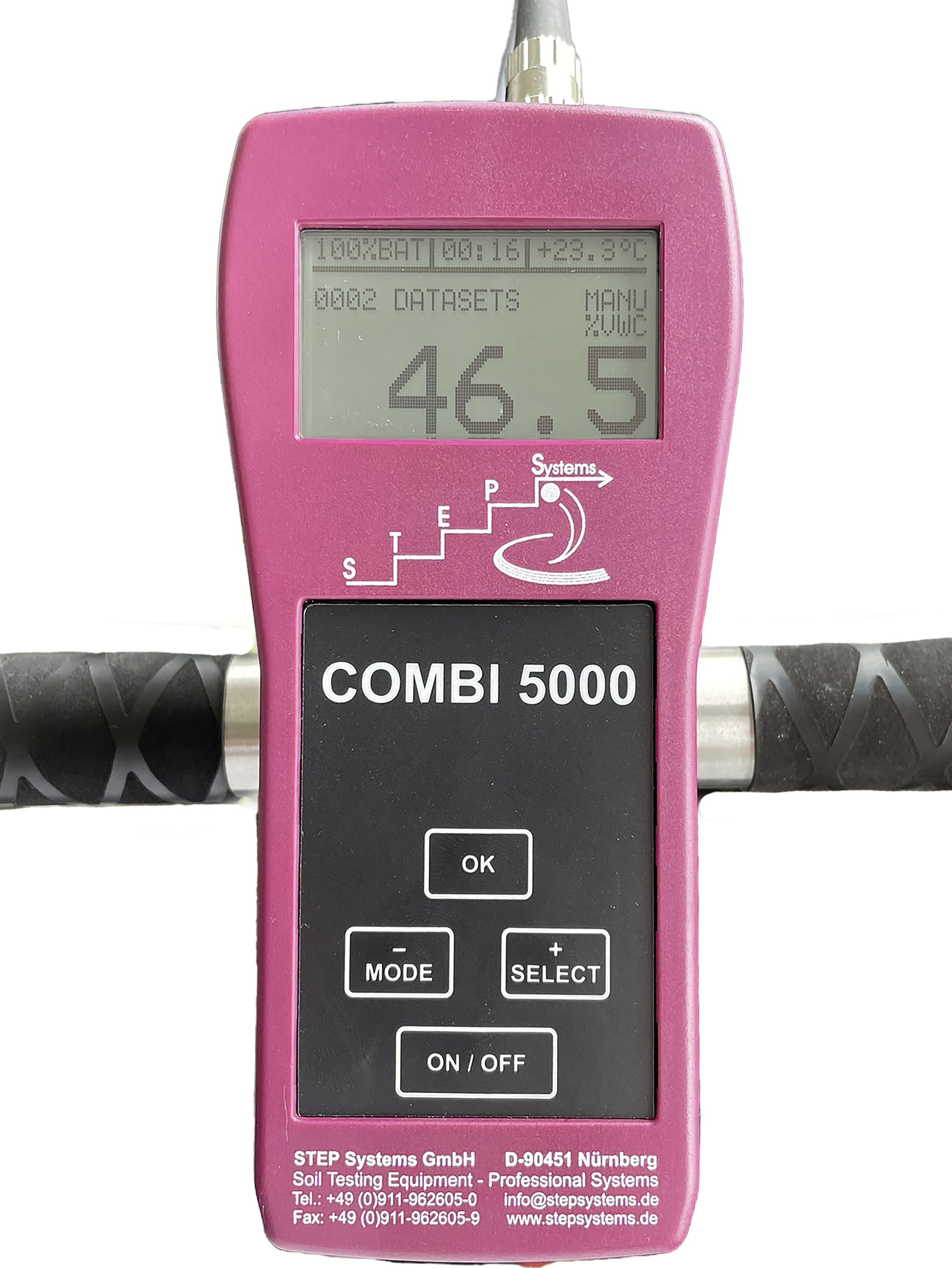 Step Systems Bodenfeuchte-Messgerät "COMBI 5000 SWM" mit Messsonde