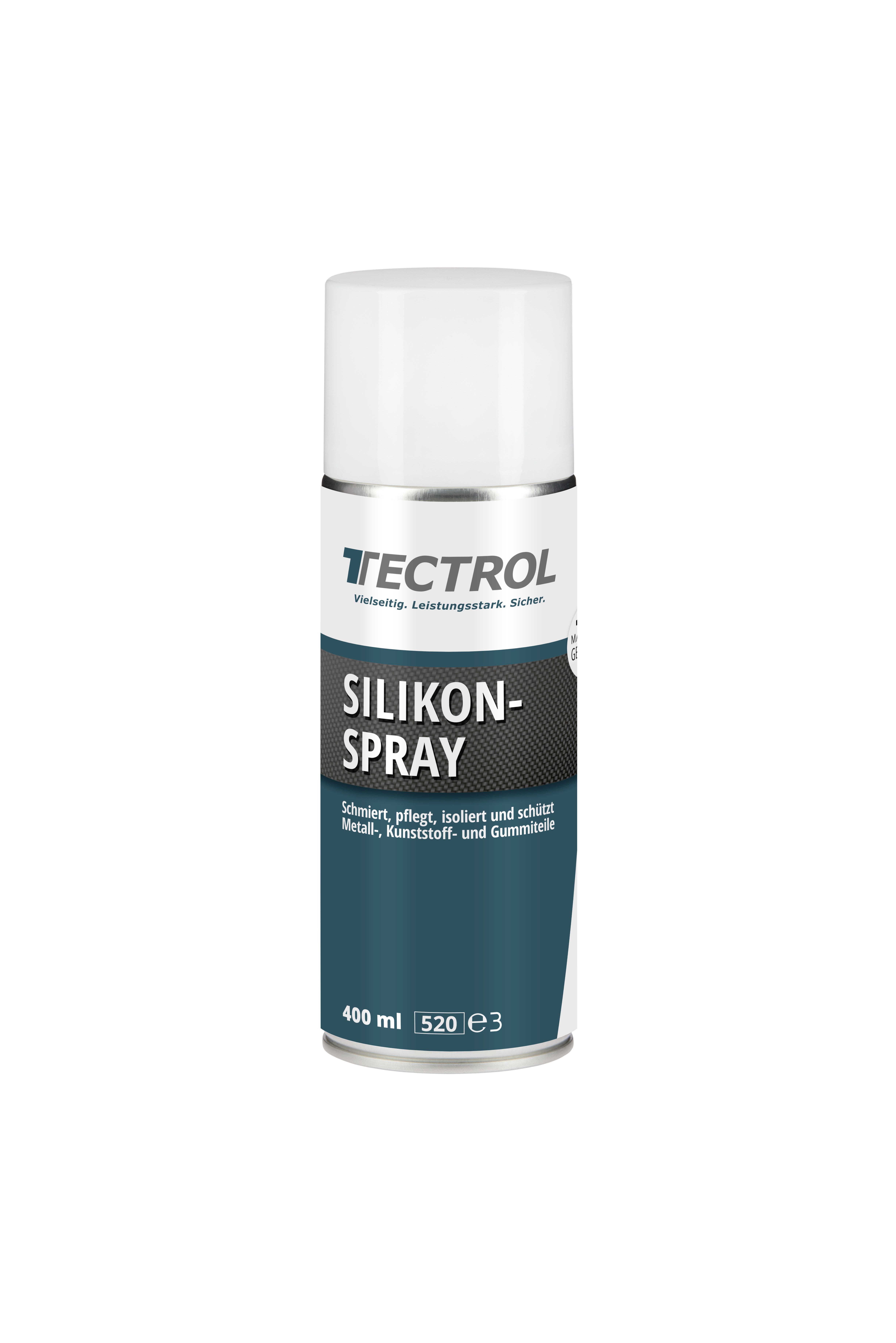 TECTROL SILIKONSPRAY 400 ml Spray Hochwertiges Spray zur Schmierung und Pflege
