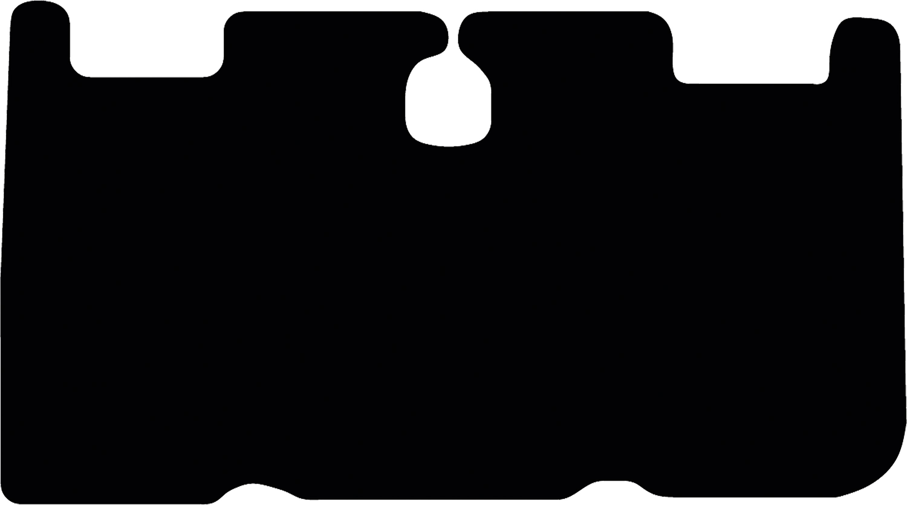 Fußmatte Velours schwarz, für Wacker Neuson Kettenbagger ET 16, Bj. 17 – 19