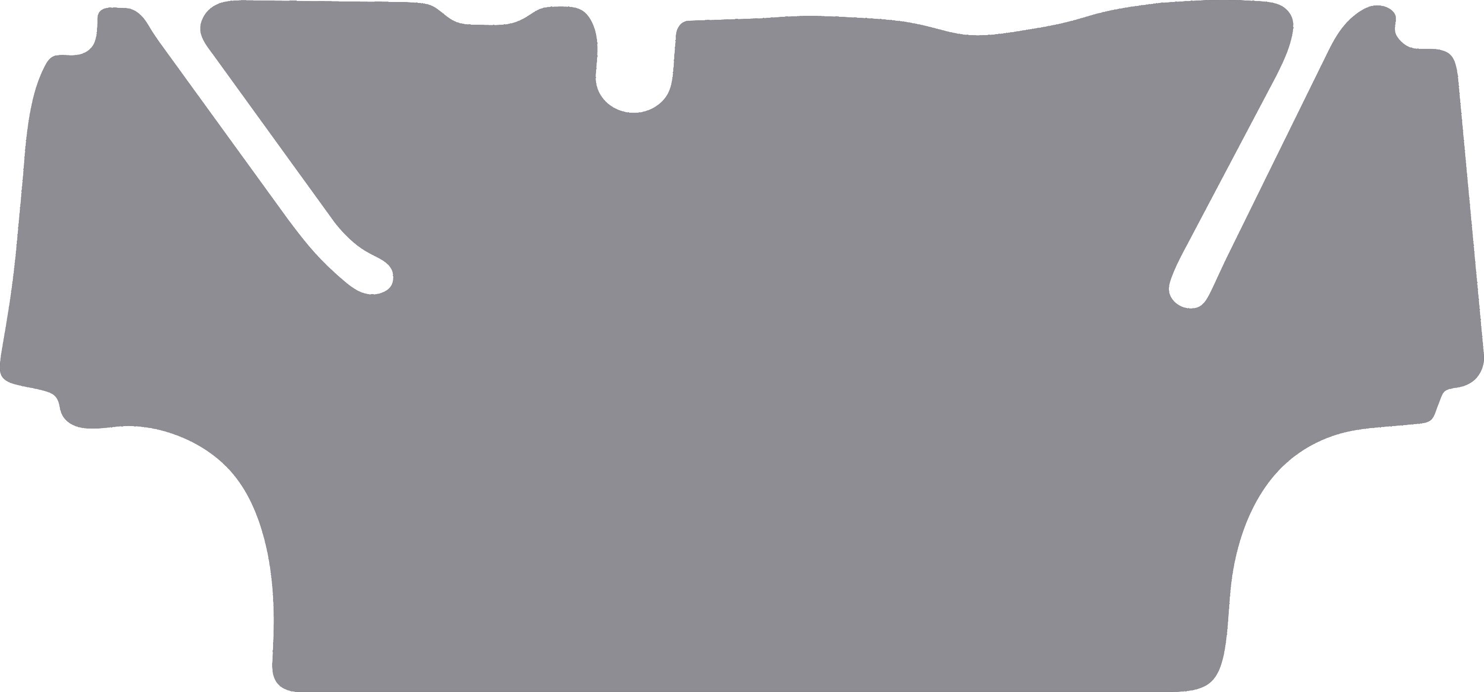 Fußmatte Gummi hellgrau, für Hattat Traktor T4000