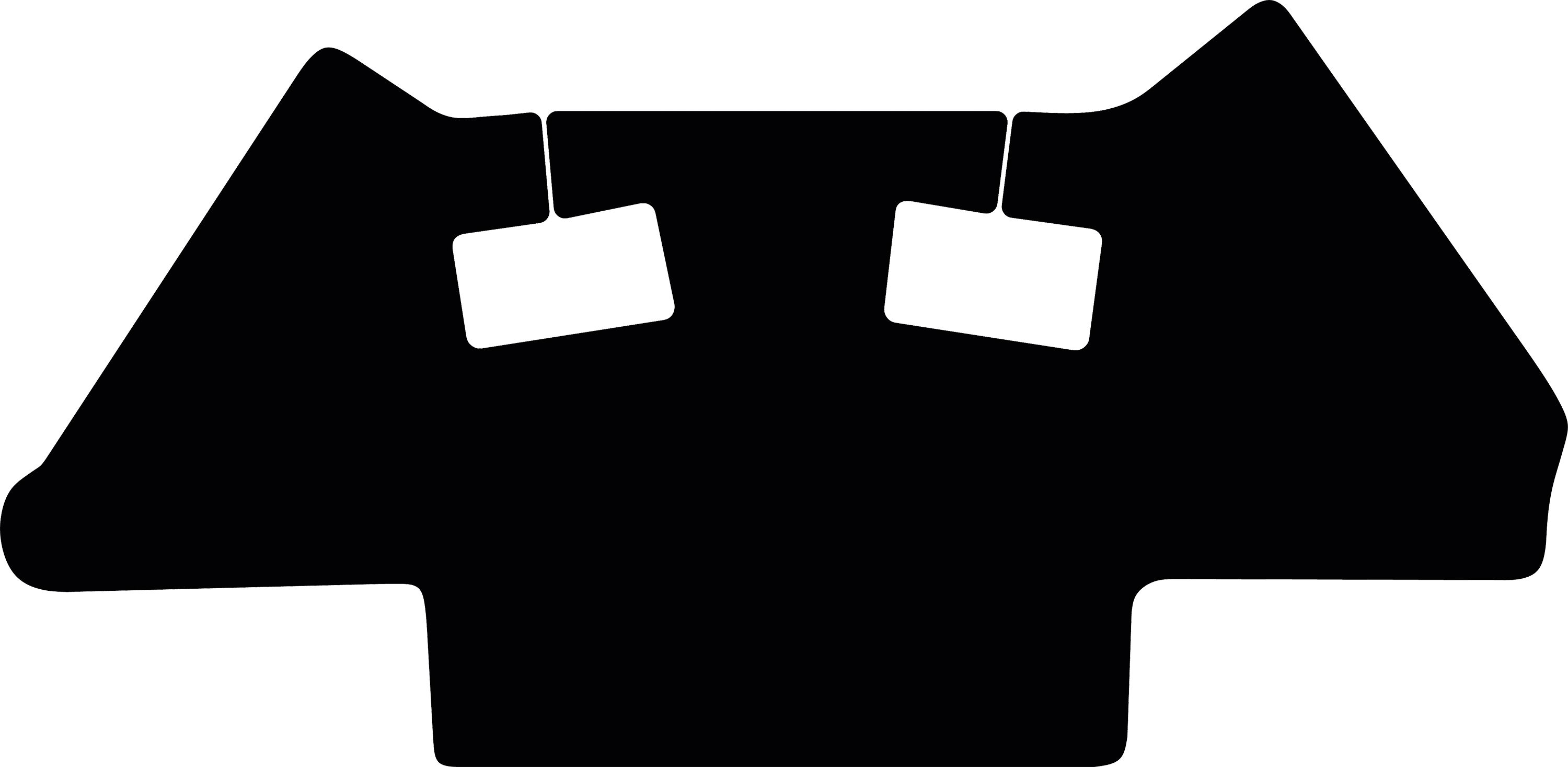 Fußmatte Gummi schwarz, für Liebherr Planierraupe PR 716 Litronic, PR 726 Litronic; Bj. 18 – 20