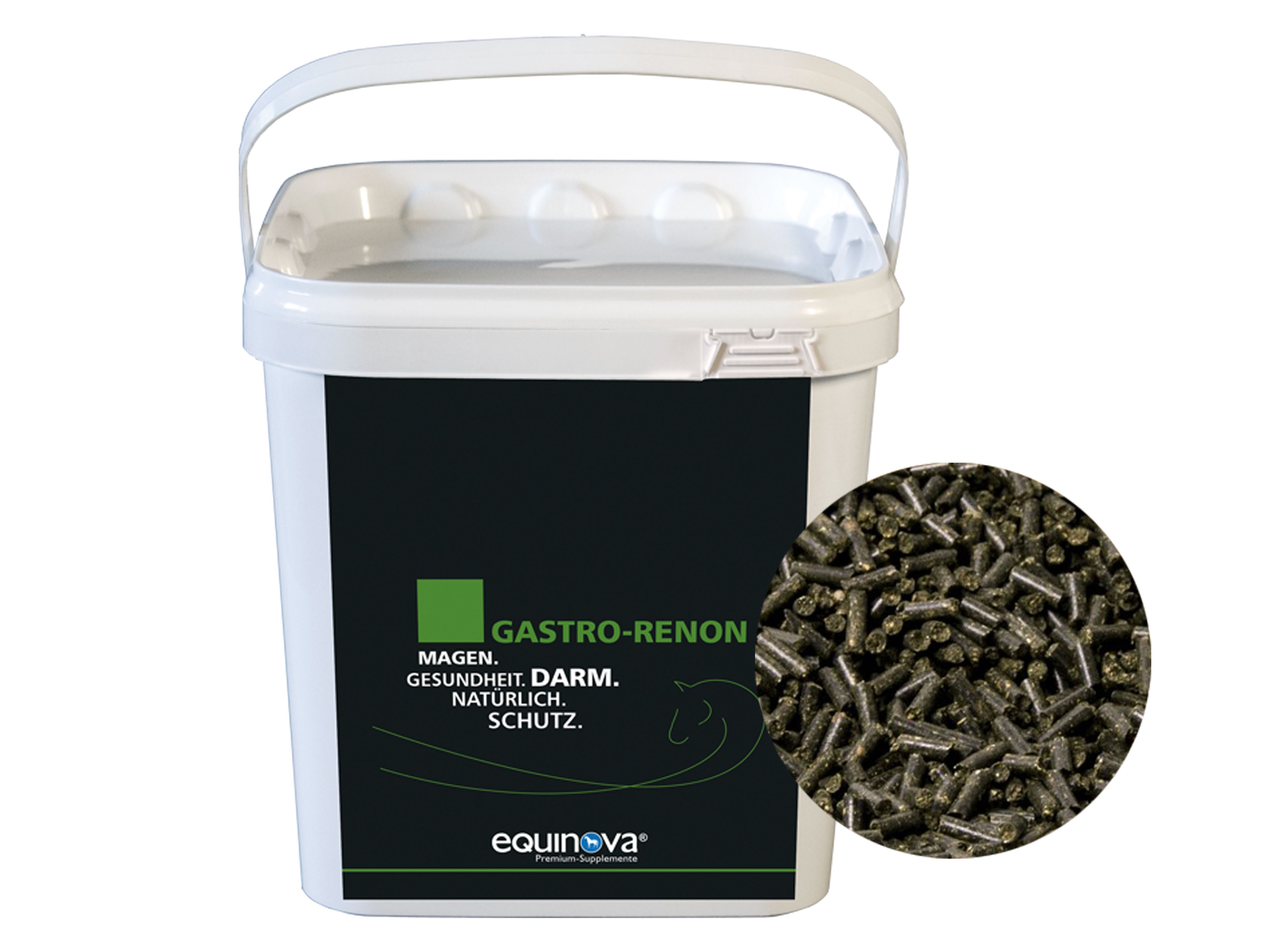 Equinova Gastro-Renon mit Wirkstoffen für magenempfindliche Pferde 3 kg Eimer