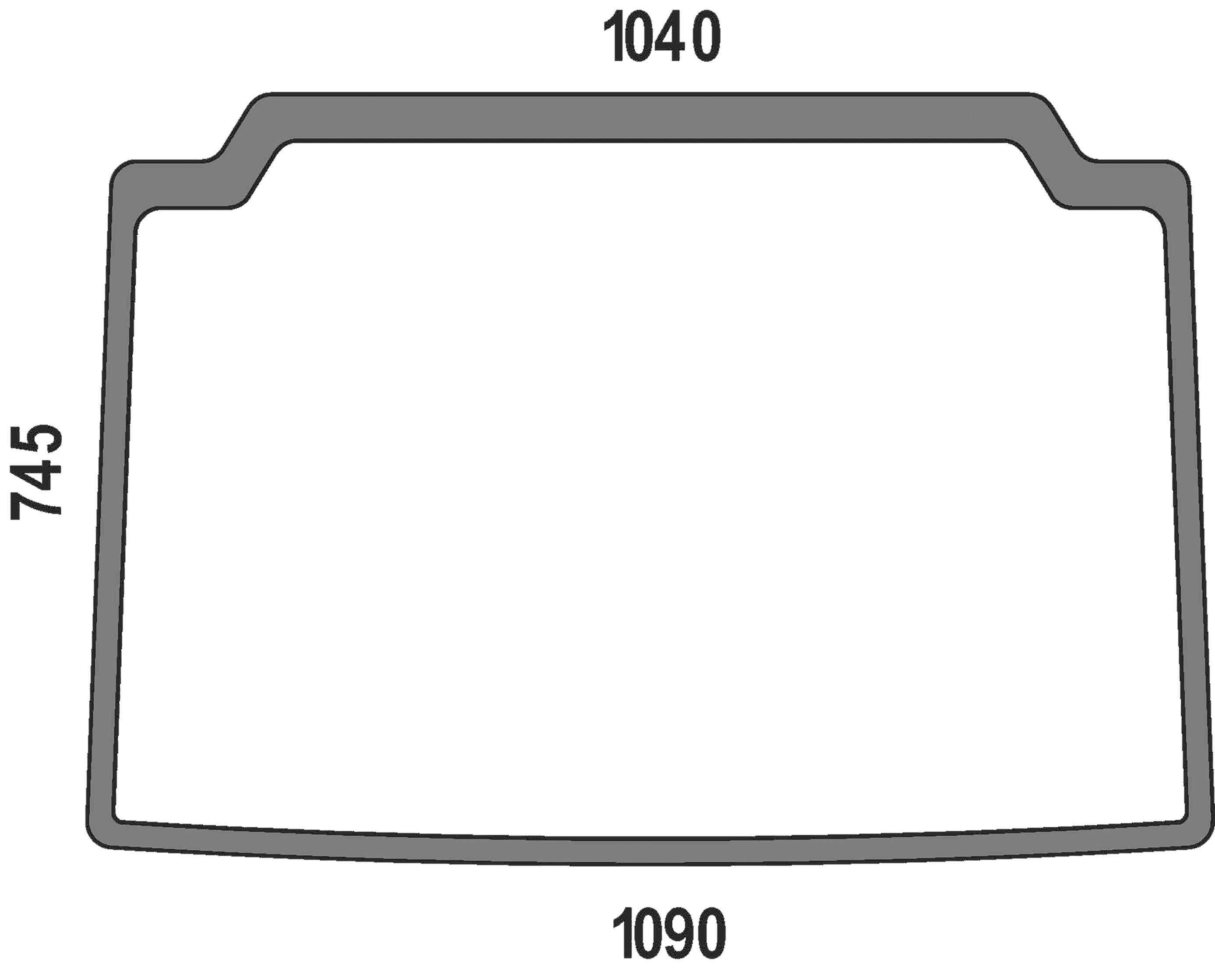 Frontscheibe grün, Siebdruck, für Traktor Case IH Farmall C, JXC, Quantum; New Holland TNDA, TNSA, TN; Steyr