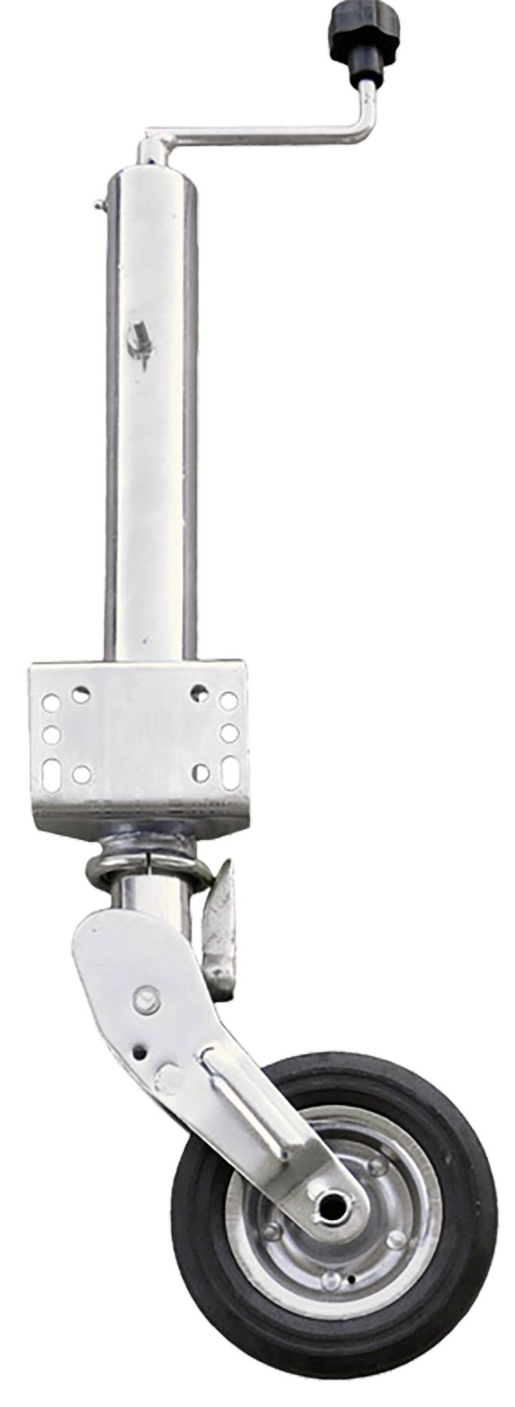 TRAILER POOL Stützrad Stützlast 250 kg, Rohr 60 x 570 mm, automatisch, Anschraubplatte, 016 013 041