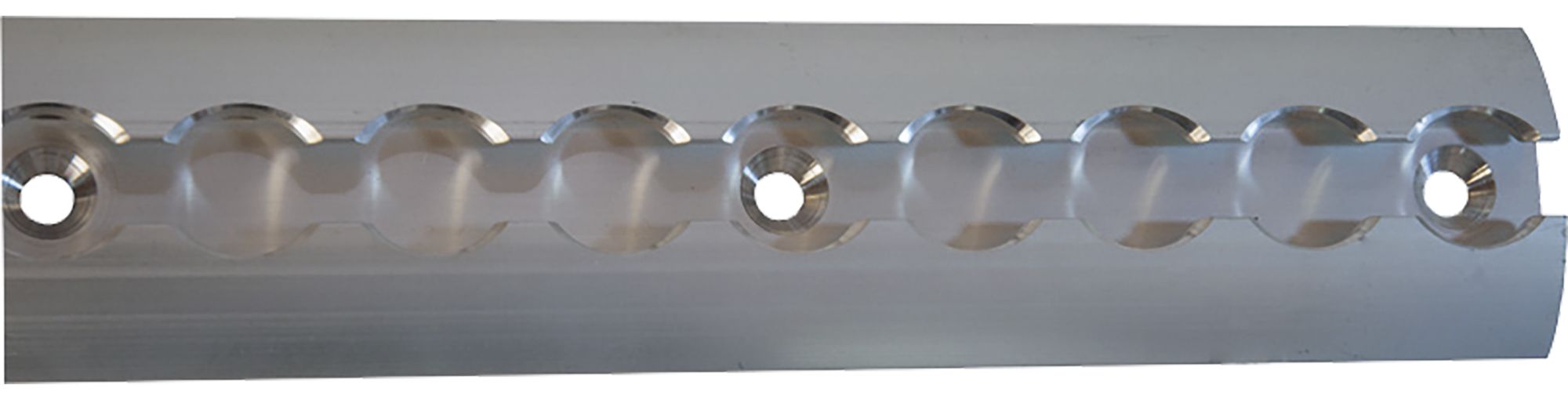 TRAILER POOL Airlineschiene 998 x 50 x 12 mm Aluminium halbrund, aufgesetzt, innen, 1-fach, 013 010 065-VP