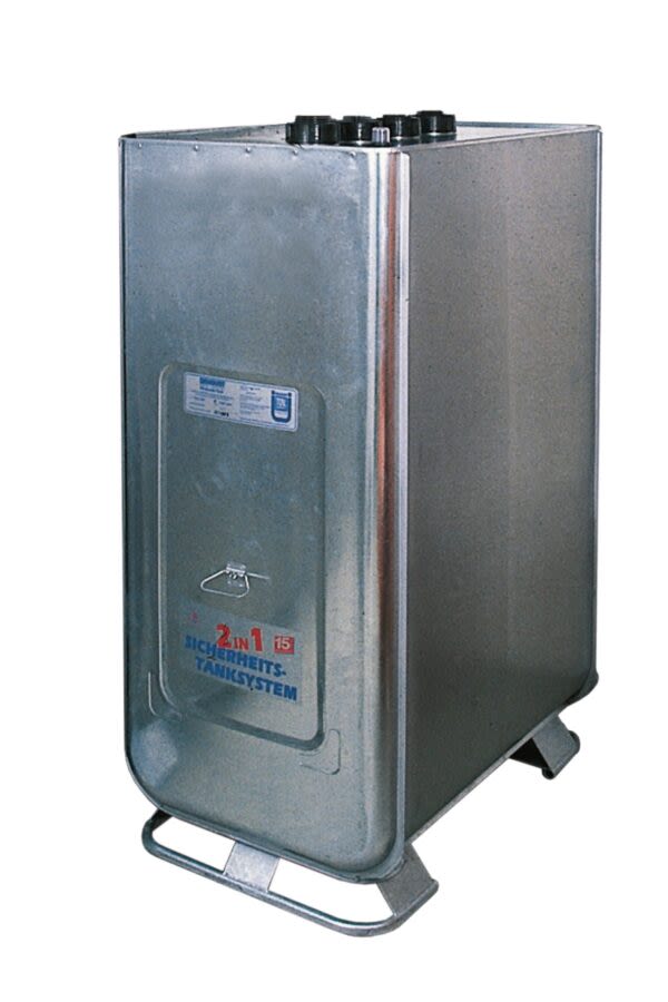 SAMOA Tank PE-Kombi mit Palette 1.000 l Lagertank, Dieseltank, Sammeltank, Heizöltank 82057