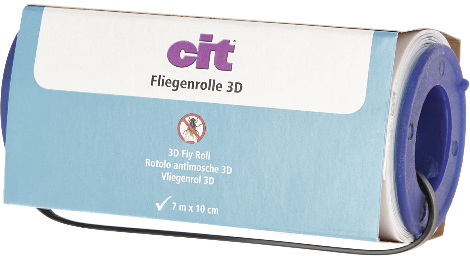 cit Fliegenrolle "3D-Druck" 7 m x 10 cm, 299905