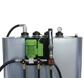ZUWA Servicecenter stationär – Ölwechselset, auf Platte Impellerpumpe UNISTAR/V 2000-B , 1400 min-1, 230 V 11231136332-BHKWBW