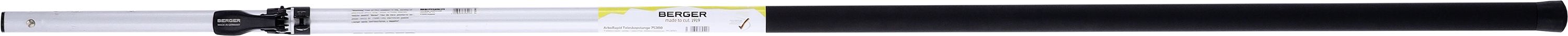 Berger Teleskopstange "ArboRapid" 1,75 – 3,20 m, 2 Segmente, Aluminiumrohre, für Höhen bis 4,80 m, 75300