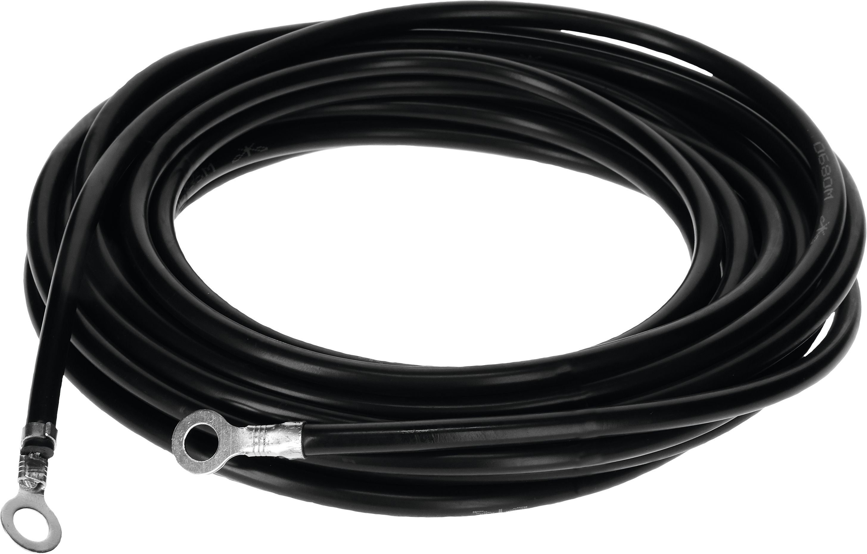Ako Zaunanschlusskabel 1,32 mm/0,025 Ω/m, für Verbindung Weidezaungerät/Zaun oder Erdungsstab, schwarz, 44636/011