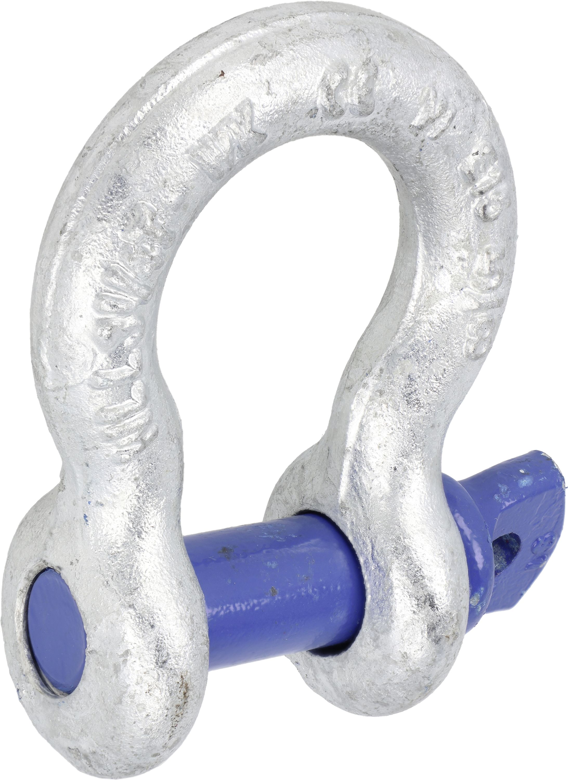 Schäkel 3,25 t, Ø Bolzen 19 mm, Lichte Weite 27 mm, hochfest