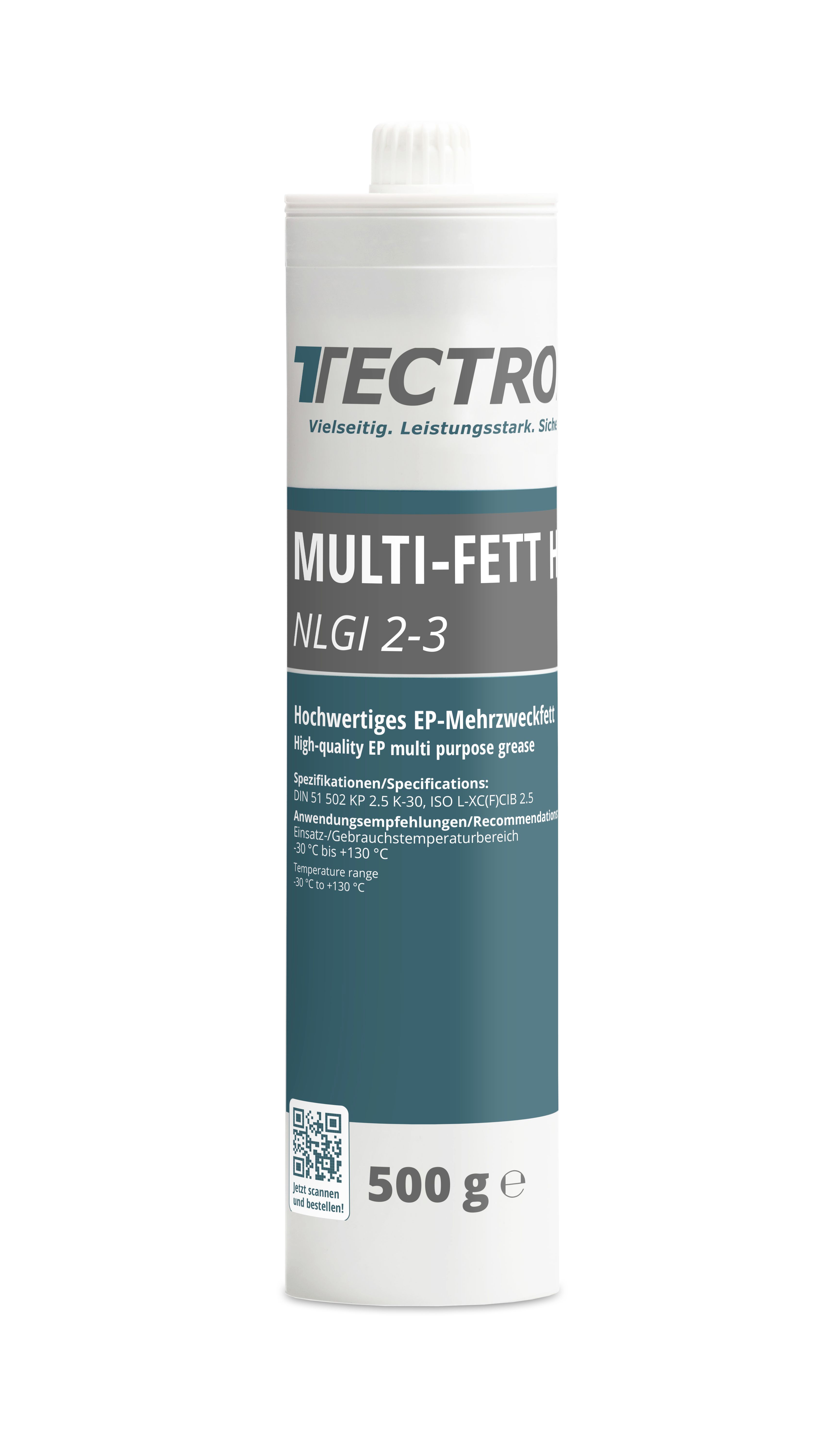 TECTROL MULTI-FETT HD 443 500 g Kartusche NLGI 2-3 Schmierfett, EP-Fett, Lithiumfett