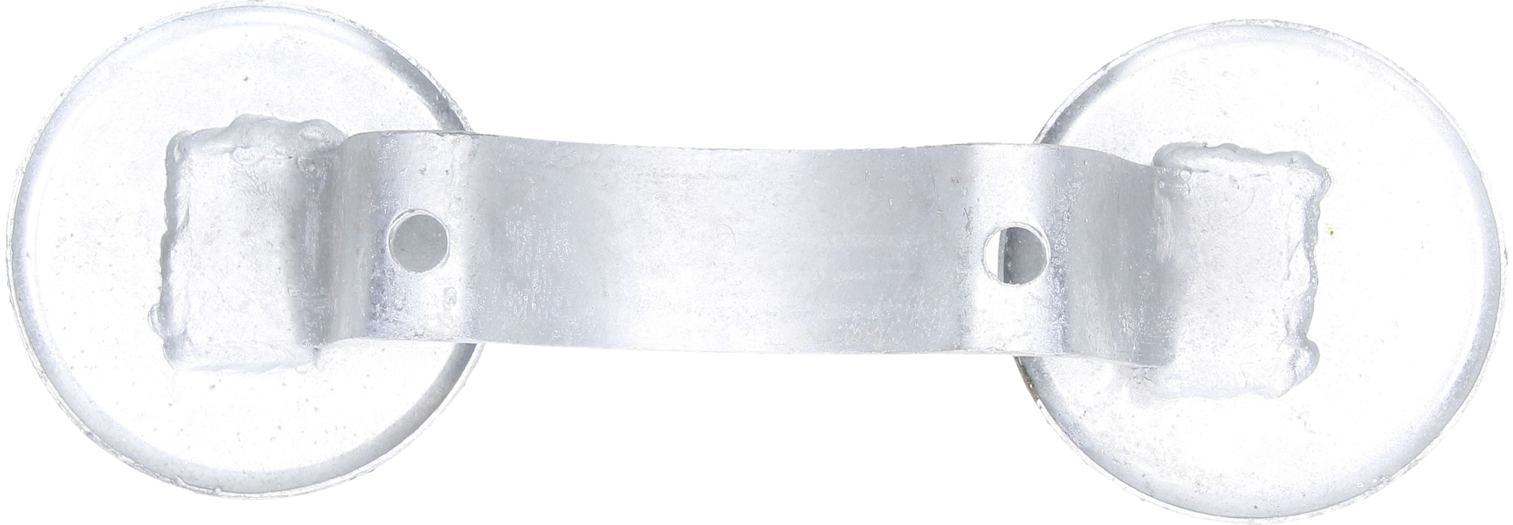 BAUER Stützbock HK 76 für Standrohrkupplung S91, Stahl, verzinkt, 1093401