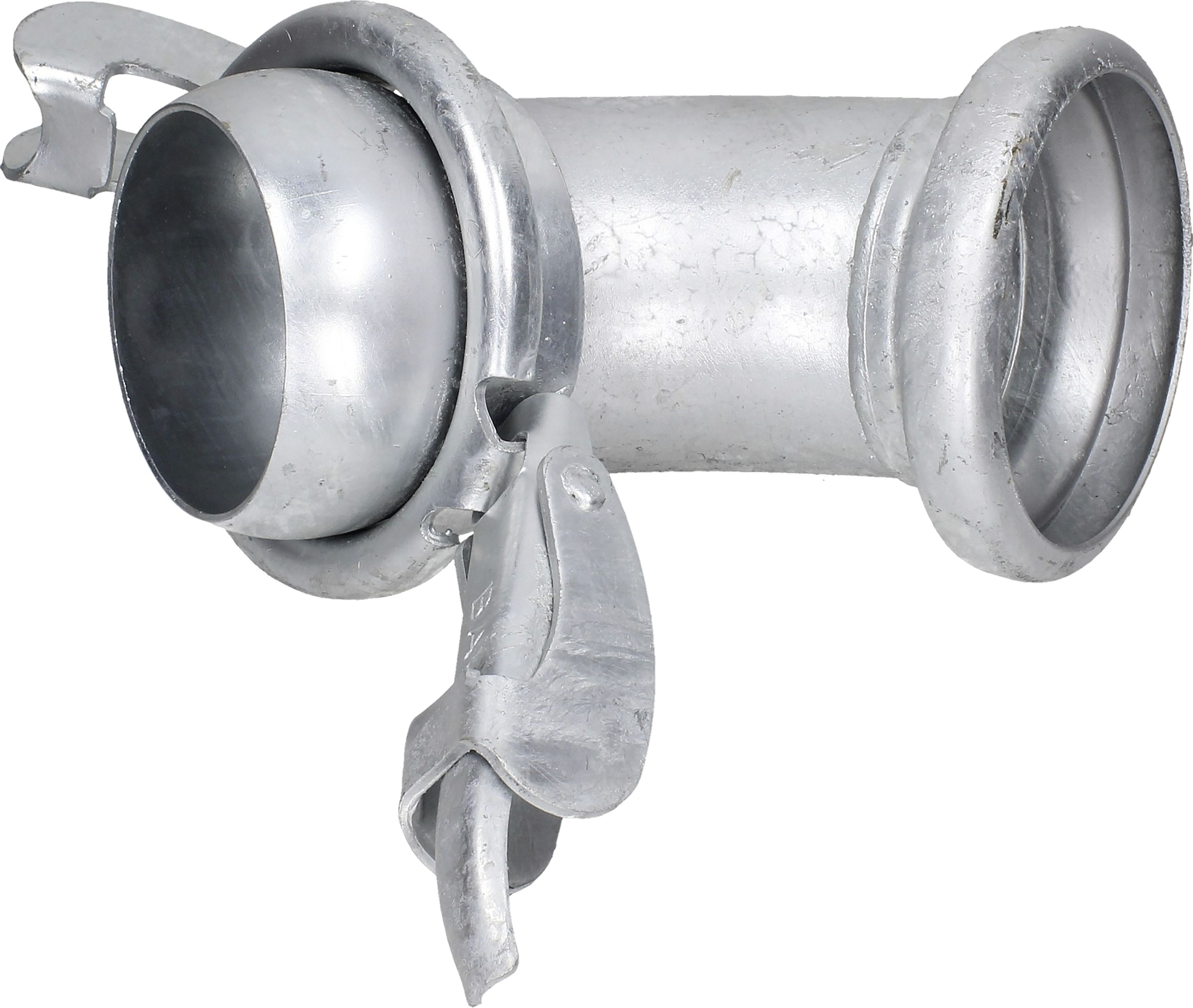 BAUER Bogen "S12" HK 159 Becher; HK 159 Kugel 60 °, Stahl, verzinkt, 1071201