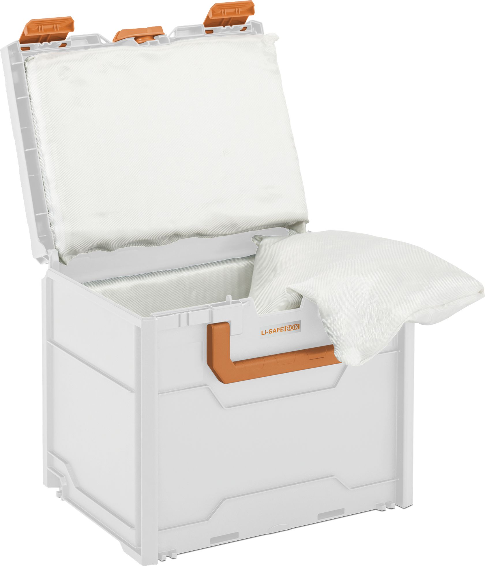 Cemo Brandschutzbox "Li-SAFE" 400 x 300 x 340 mm, für Lithium-Ionen-Akkus, 11564