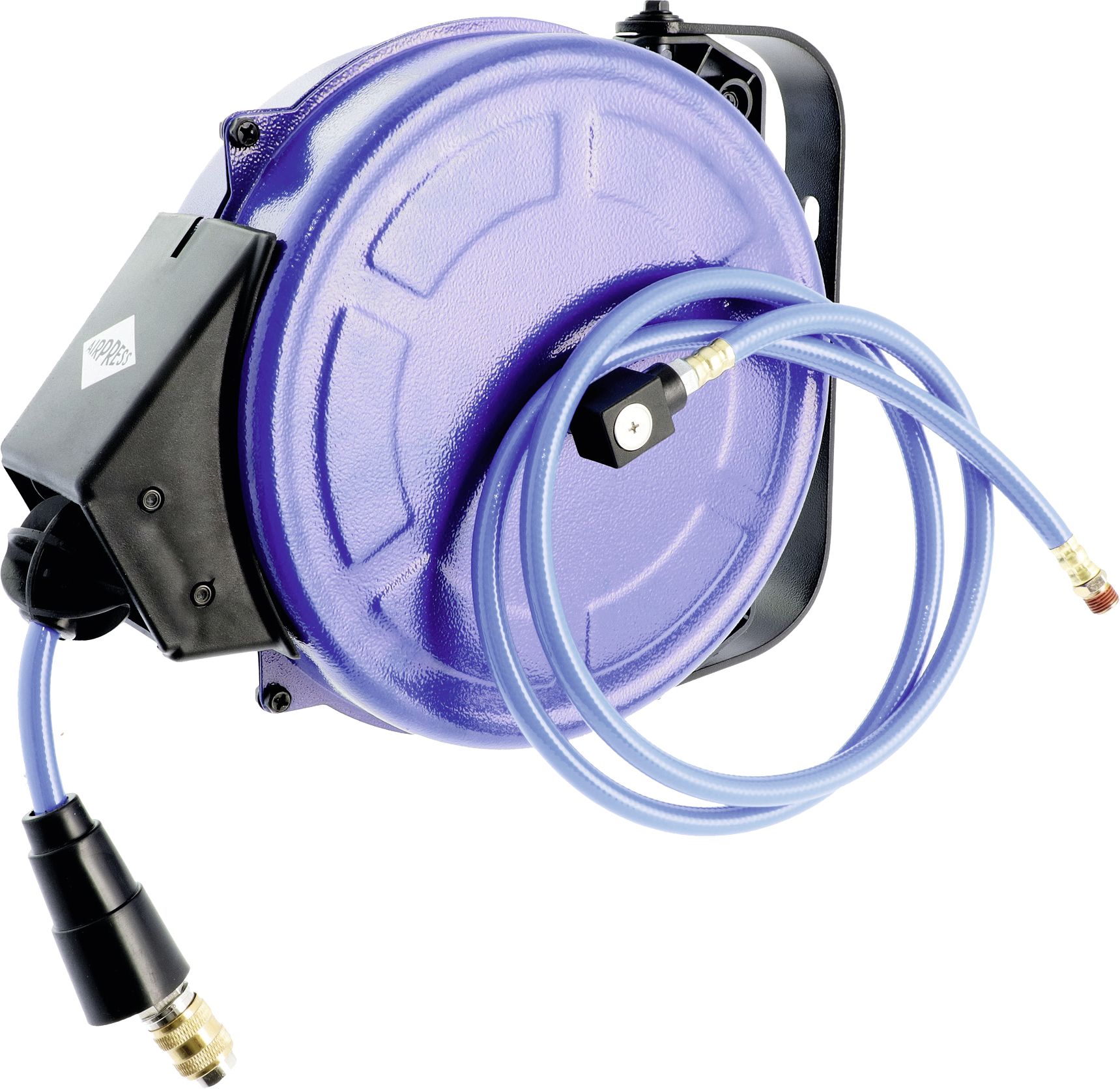 Airpress Schlauchaufroller für Druckluft, selbstaufrollend, Wandmontage, 8 m, 4650808