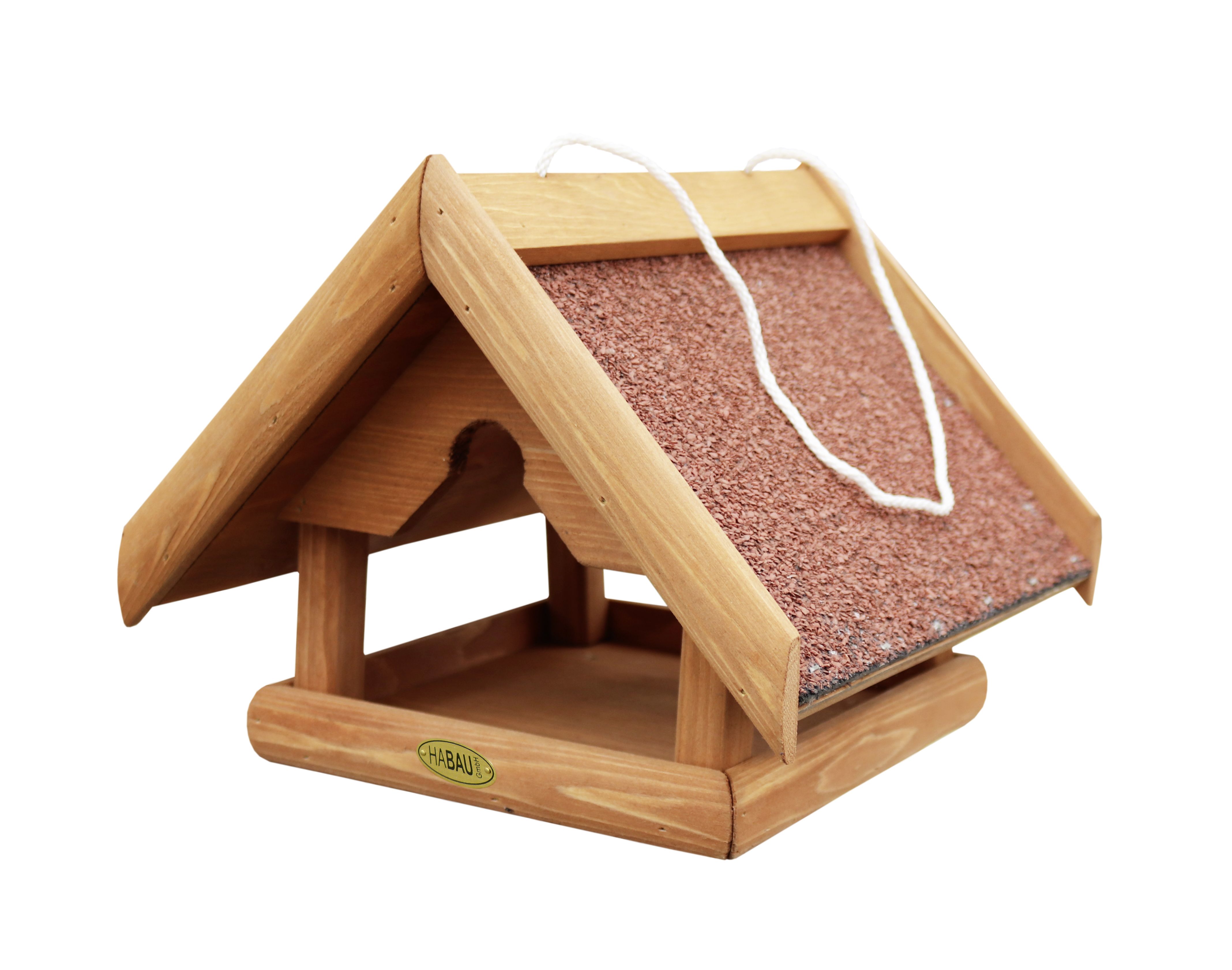 HABAU Futterhaus "Bergfink" braun