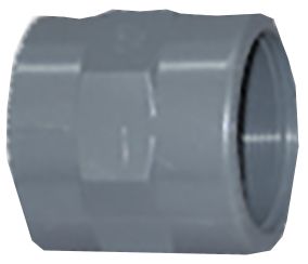 Cemo Muffe 2" IG, PVC (Polyvinylchlorid), für GFK-Fässer oval, rechteckig, lose, 1535