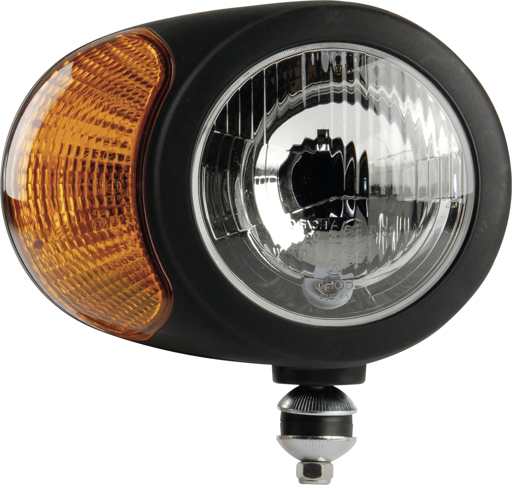Herth + Buss Hauptscheinwerfer rechts, H4; T4W; PY21W, 12 V; 24 V, 250 x 180 x 137,4 mm, gehärtete Streuscheibe, 81 658 022