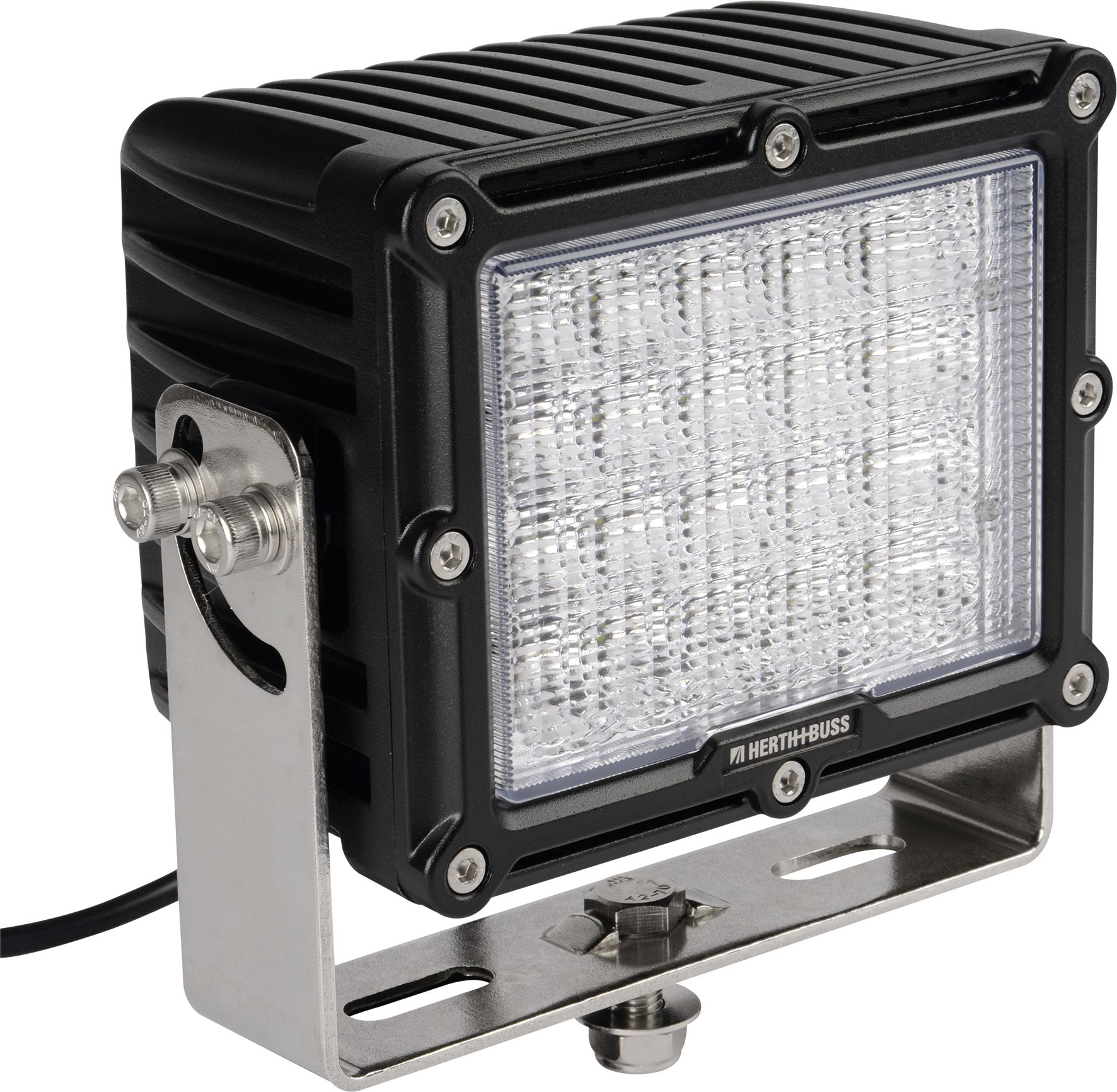 Herth + Buss LED-Arbeitsscheinwerfer 6.600 lm/100 W, 12 – 48 V, nahe Ausleuchtung, 80 690 334