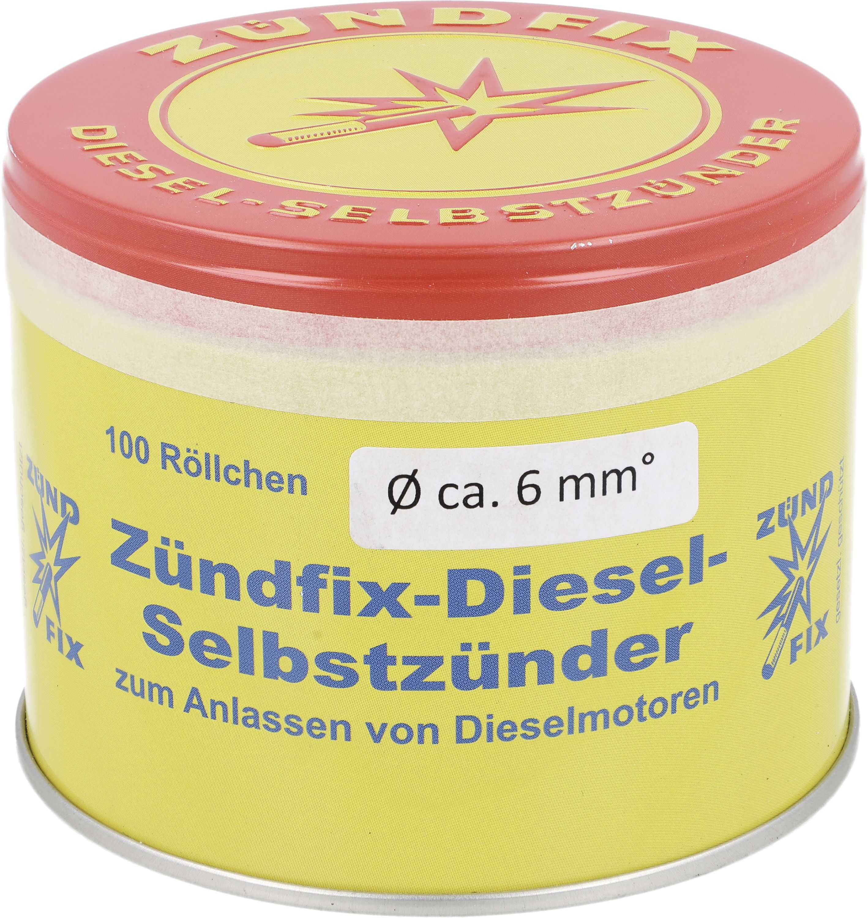 Diesel-Selbstzünder "Zündfix" 6 mm 100 St.
