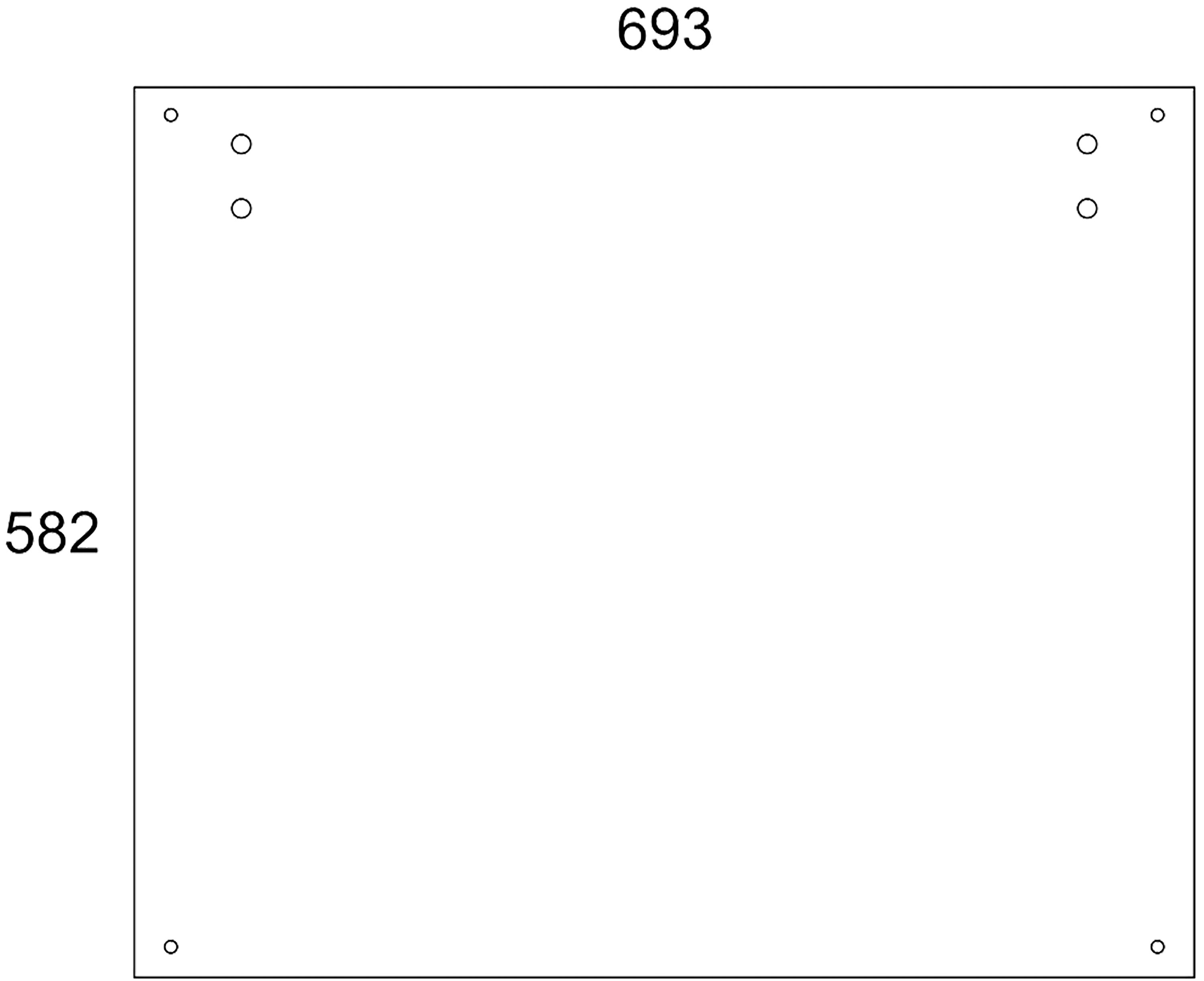 Dachscheibe bronze, Bohrungen 8, für Traktor Massey Ferguson 6.S, 7.S, 4000, 5000, 6000, 7000, 8000