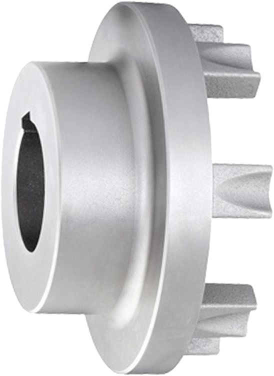 Nockenkupplung "N-Euprex B140" 2-teilig, durchschlagsicher, Bohrung 60 mm, Grauguss (GG20), für Pumpen von Frischwasser und Abwasser